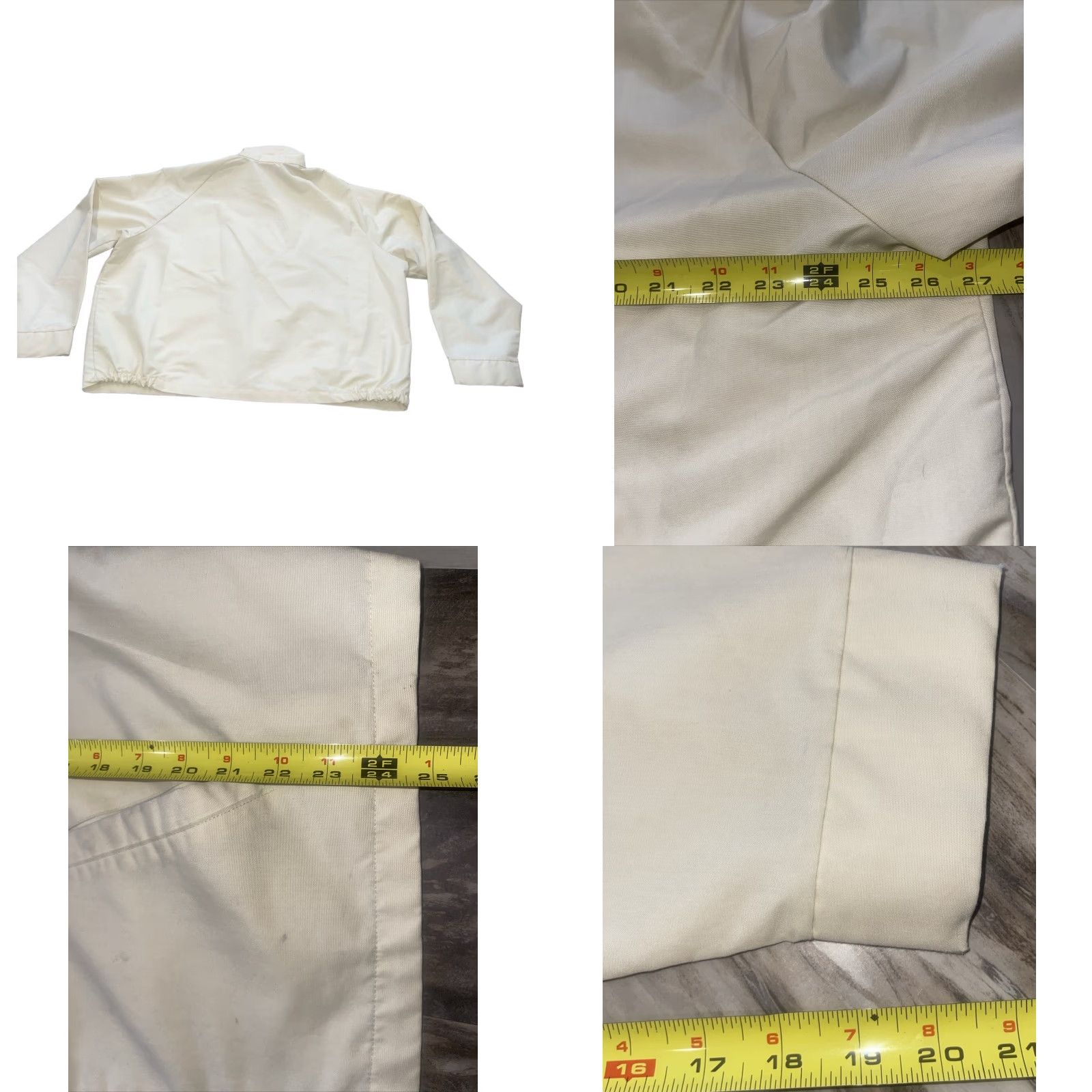 Vintage VINTAGE Birdie By Richard A Leslie Jacket Golf Men’s XL Cream Tan USA Size US XL / EU 56 / 4 - 10 Thumbnail