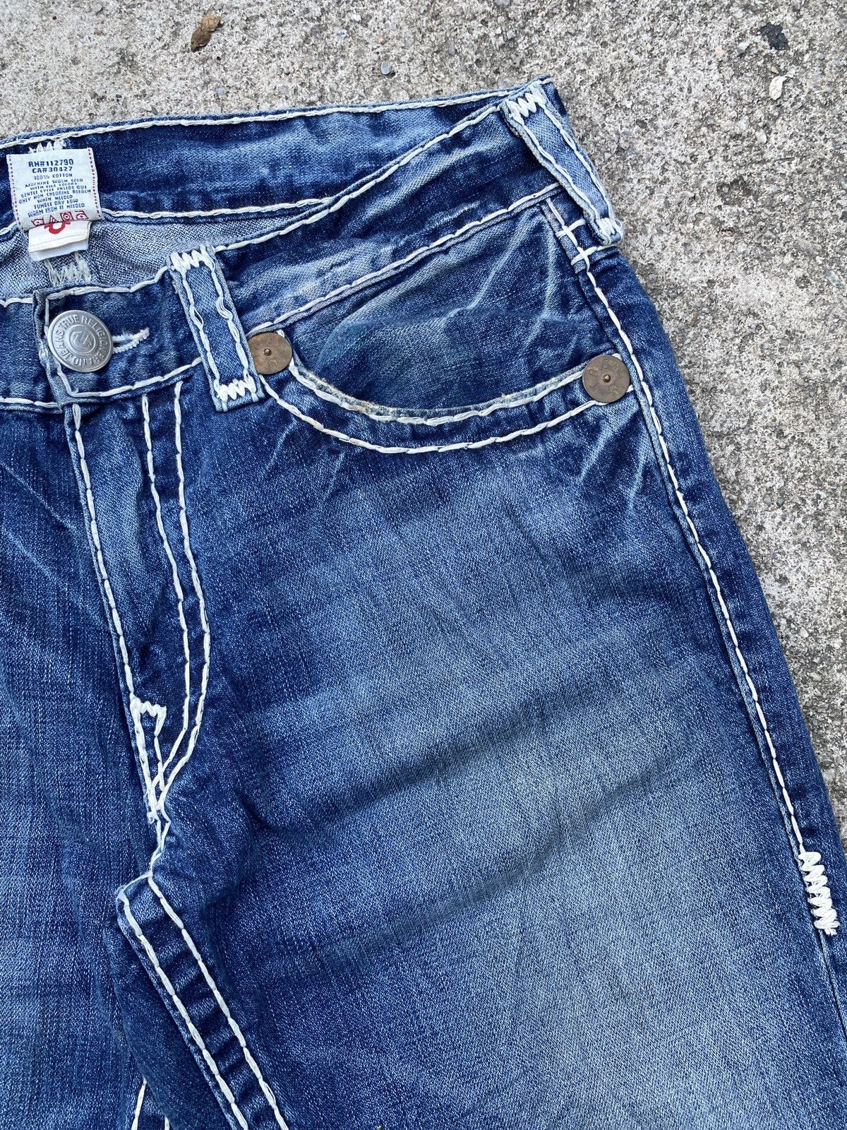 Japanese Brand × Tornado Mart × True Religion 1990s - True Religion Flare Jeans Size US 34 / EU 50 - 12 Thumbnail