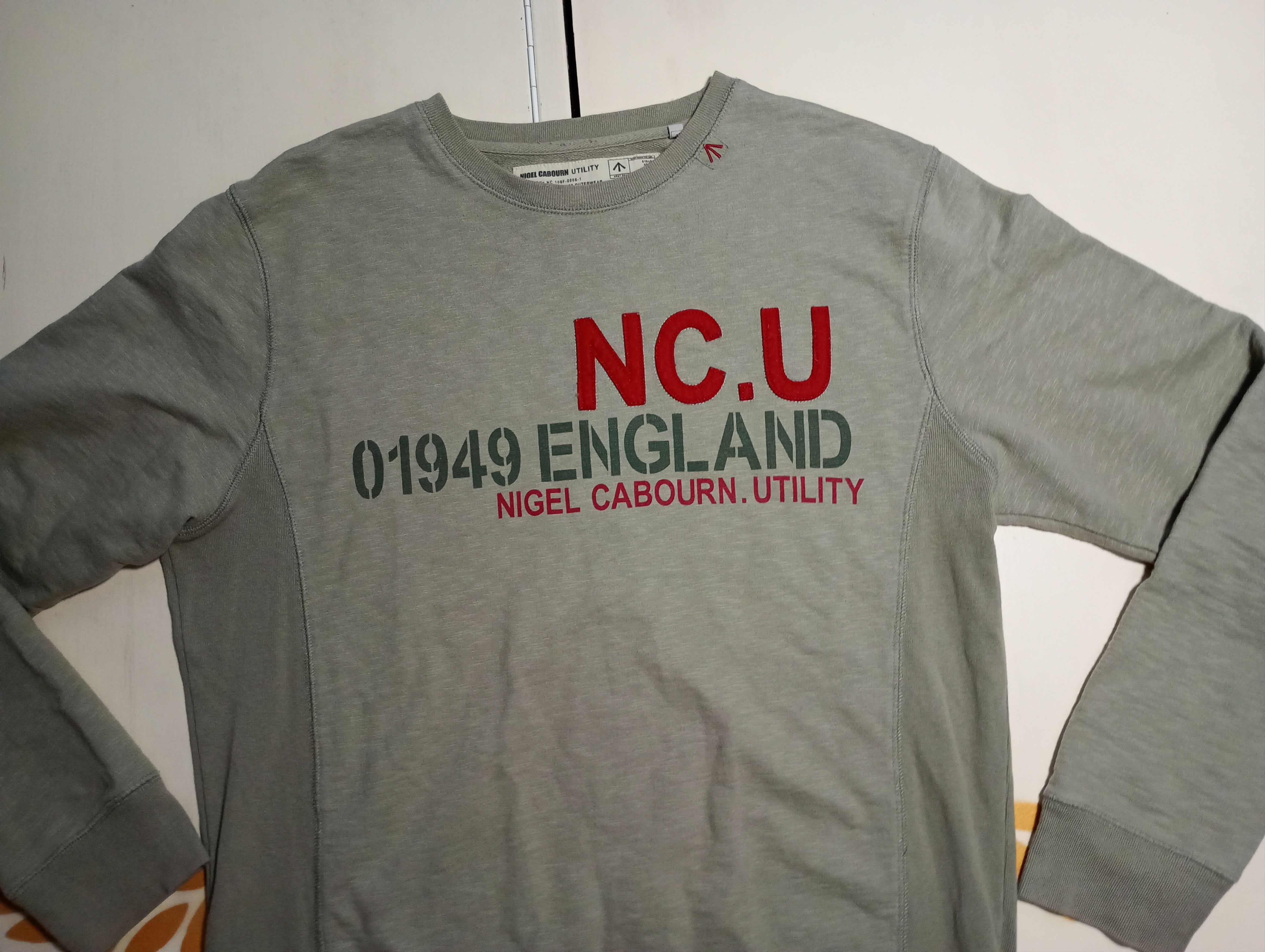 Nigel Cabourn Nigel Cabourn Utility Sweatshirt Size US L / EU 52-54 / 3 - 5 Thumbnail