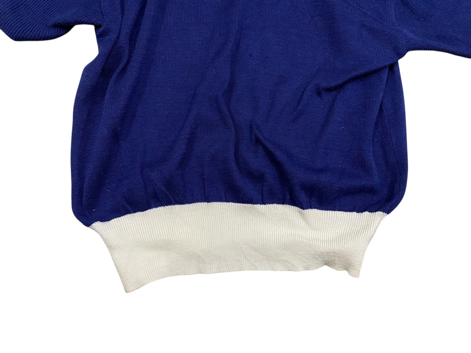 Yves Saint Laurent Vintage Yves Saint Laurent YSL Tricots Ruffle Collar Knit Size M / US 6-8 / IT 42-44 - 8 Thumbnail