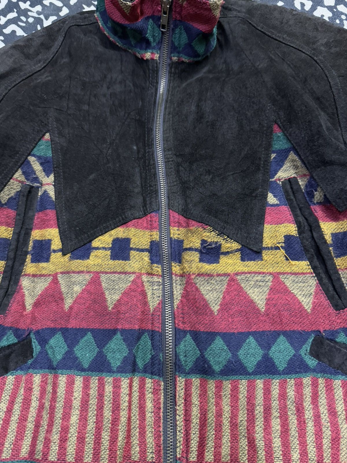 Vintage Vintage 80s Petit Lapin by Pollo Navajo Bomber Jacket Size US L / EU 52-54 / 3 - 6 Thumbnail