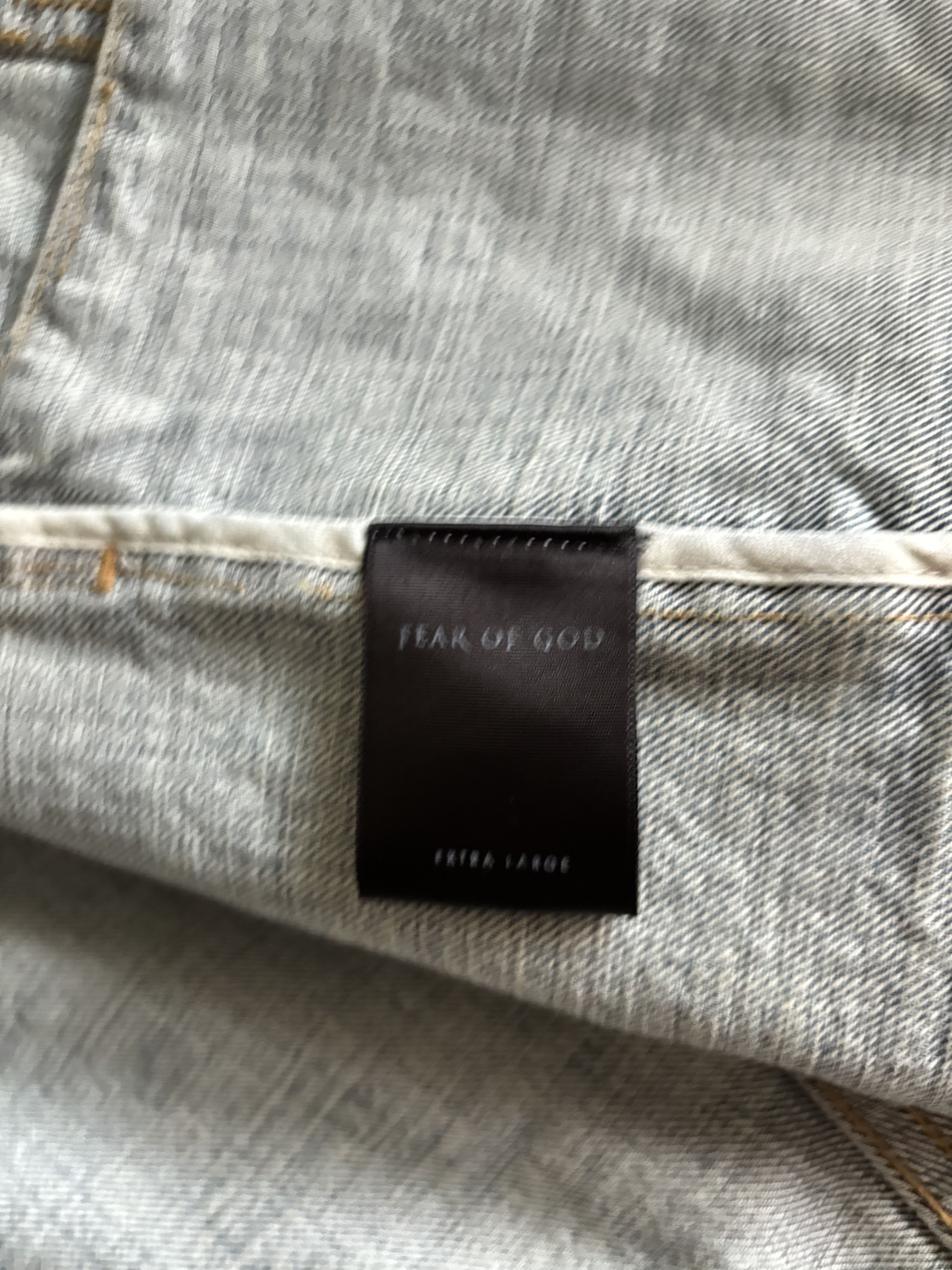 Fear of God Fourth Collection Denim Jacket Size US XL / EU 56 / 4 - 3 Thumbnail