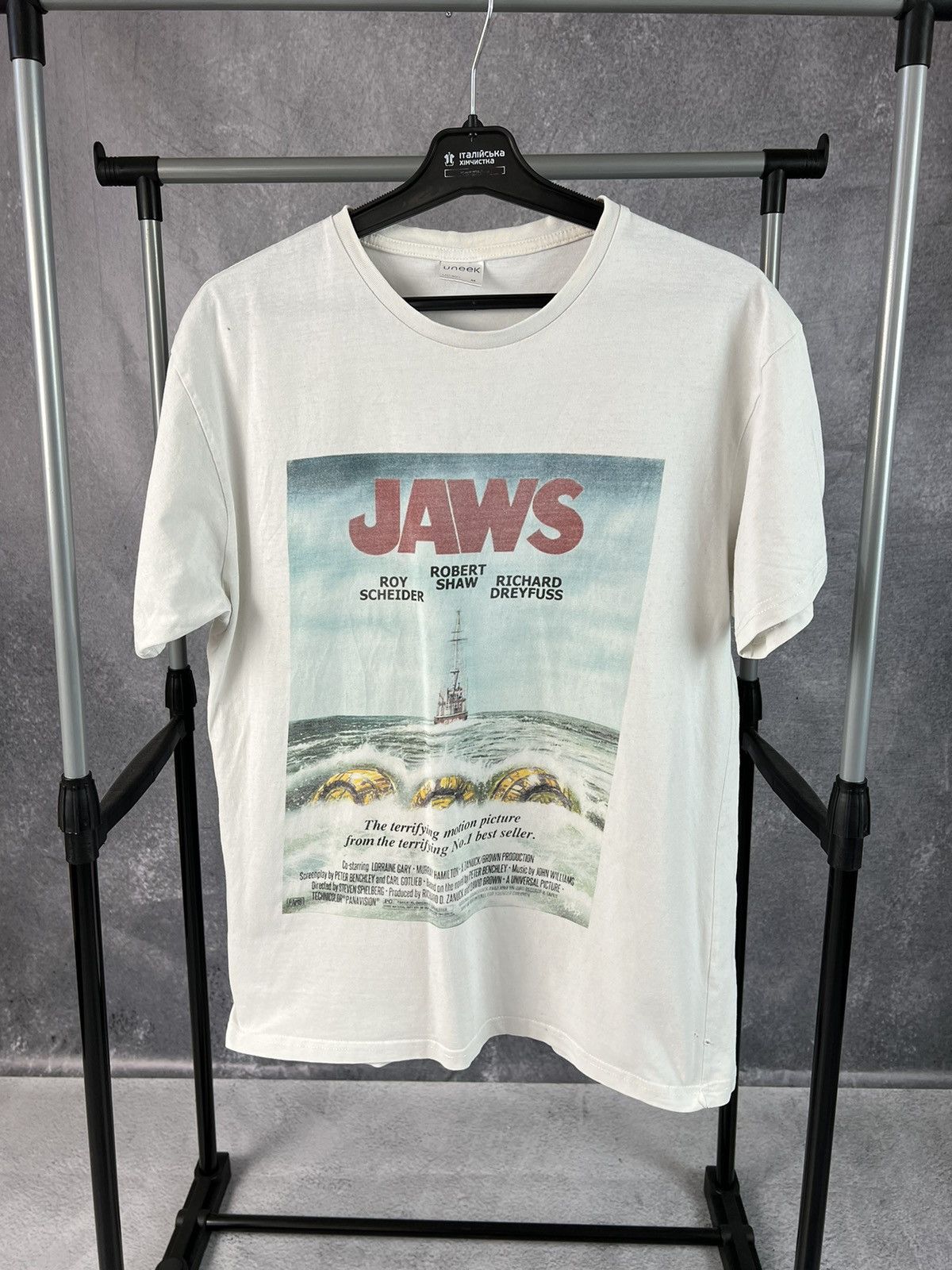 Band Tees × Vintage Vintage movie jaws merchandise T-shirt Size US M / EU 48-50 / 2 - 1 Thumbnail