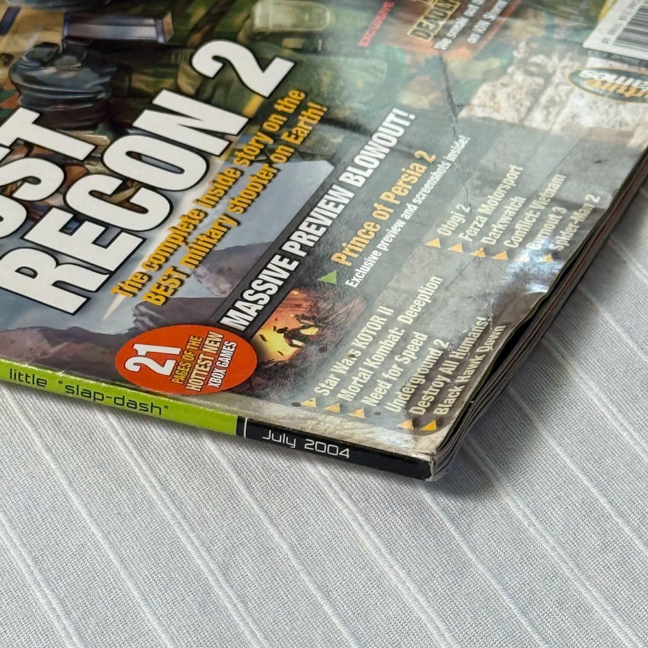 Other VTG XBOX Magazine #33 JUL 2004 Ghost Recon 2 RARE w/ Poster Size ONE SIZE - 8 Thumbnail