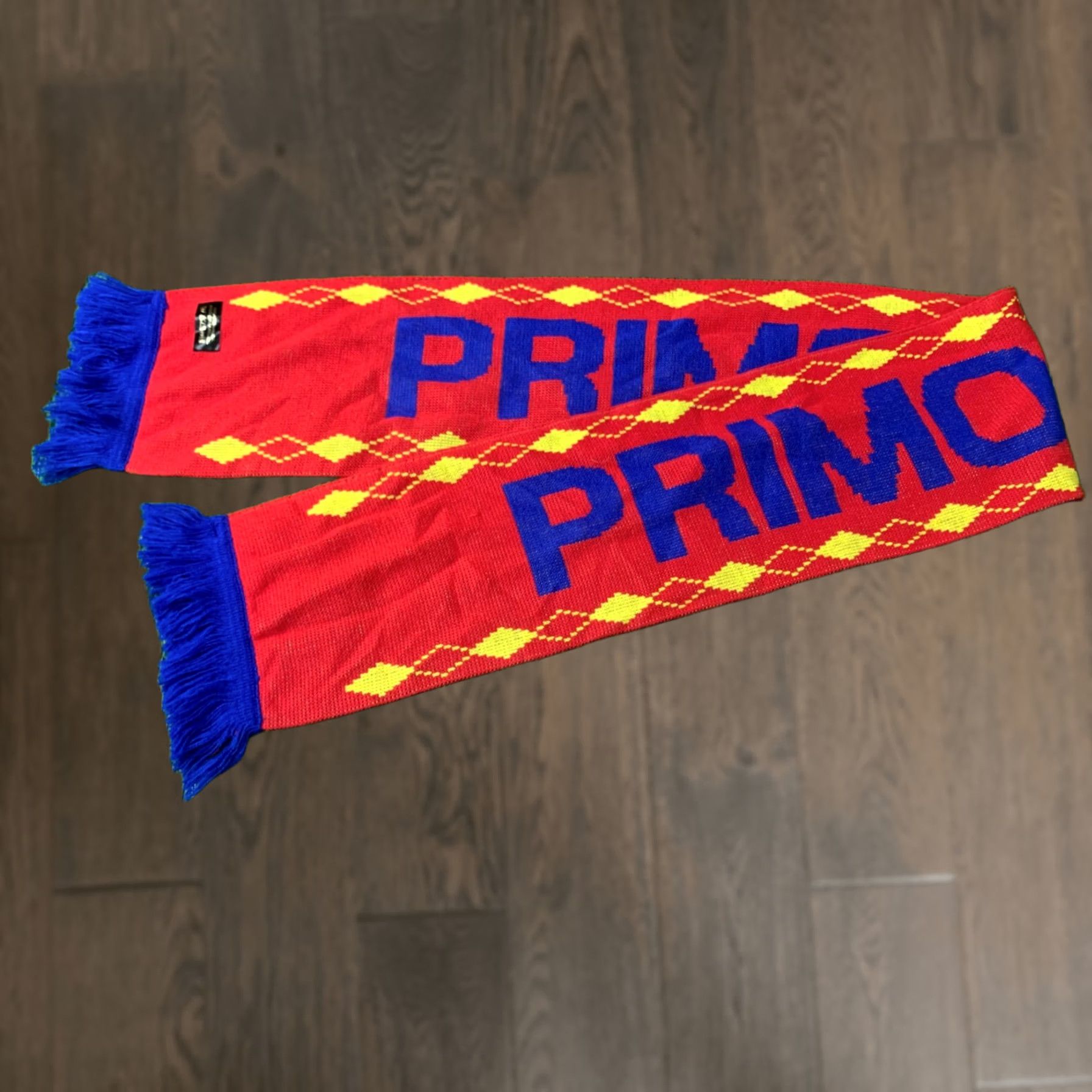 Vintage Official Product Scarf Mens One Size Red Blue Pattern: Solid Size ONE SIZE - 1 Thumbnail