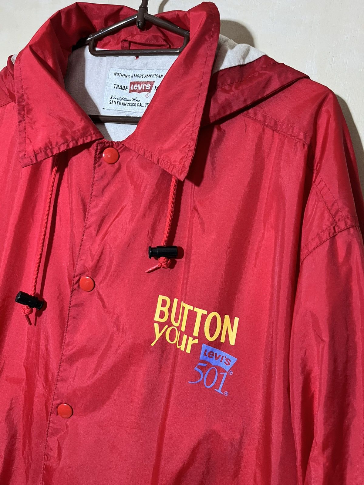 Levi's Vintage Clothing Vintage 1993 Levi's 501 Jacket Size US L / EU 52-54 / 3 - 3 Thumbnail
