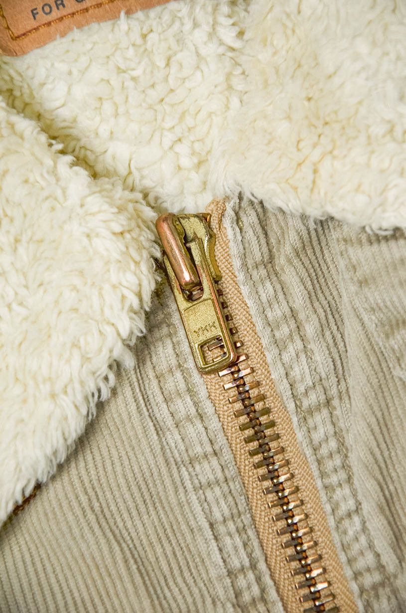 Levi's Levi’s Sherpa Cord Jacket Beige - Size L Size S / US 4 / IT 40 - 8 Thumbnail