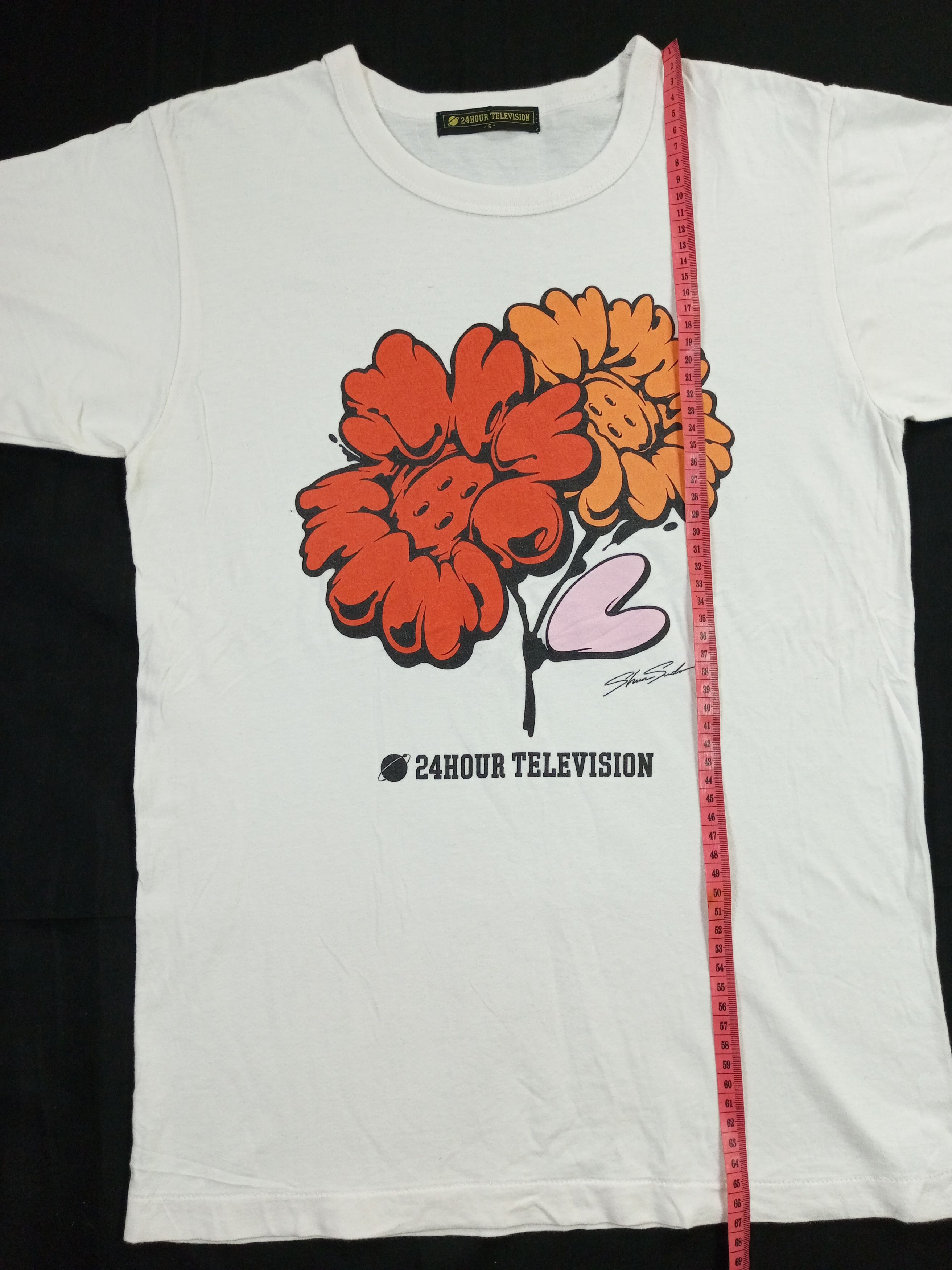 Anime Vintage Single Stitch 24 Hour Television X Shun Sudo Tees Size US S / EU 44-46 / 1 - 8 Thumbnail