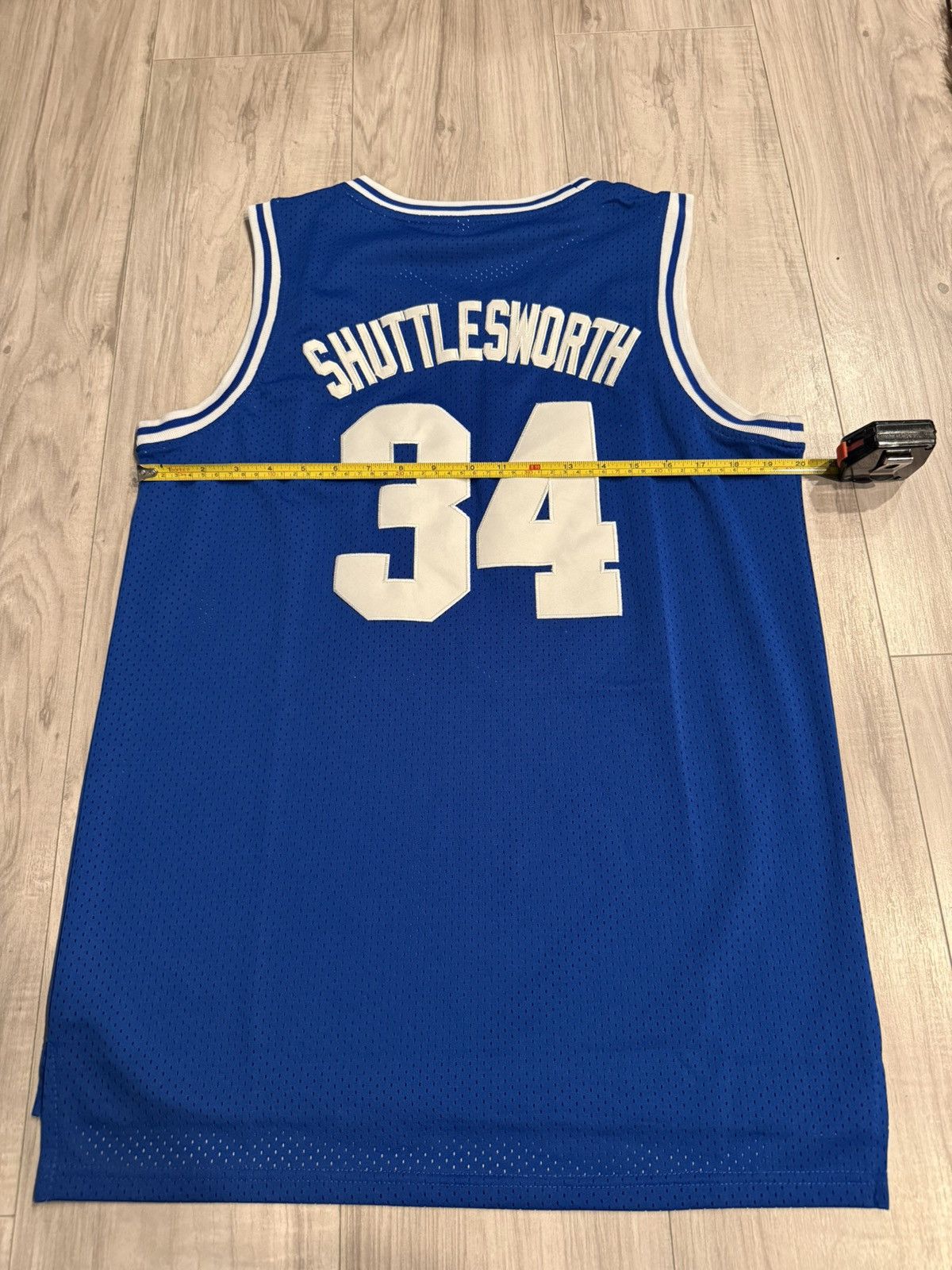 Other Ray Allen Jesus Shuttlesworth 34 Lincoln Jersey Size US S / EU 44-46 / 1 - 2 Thumbnail