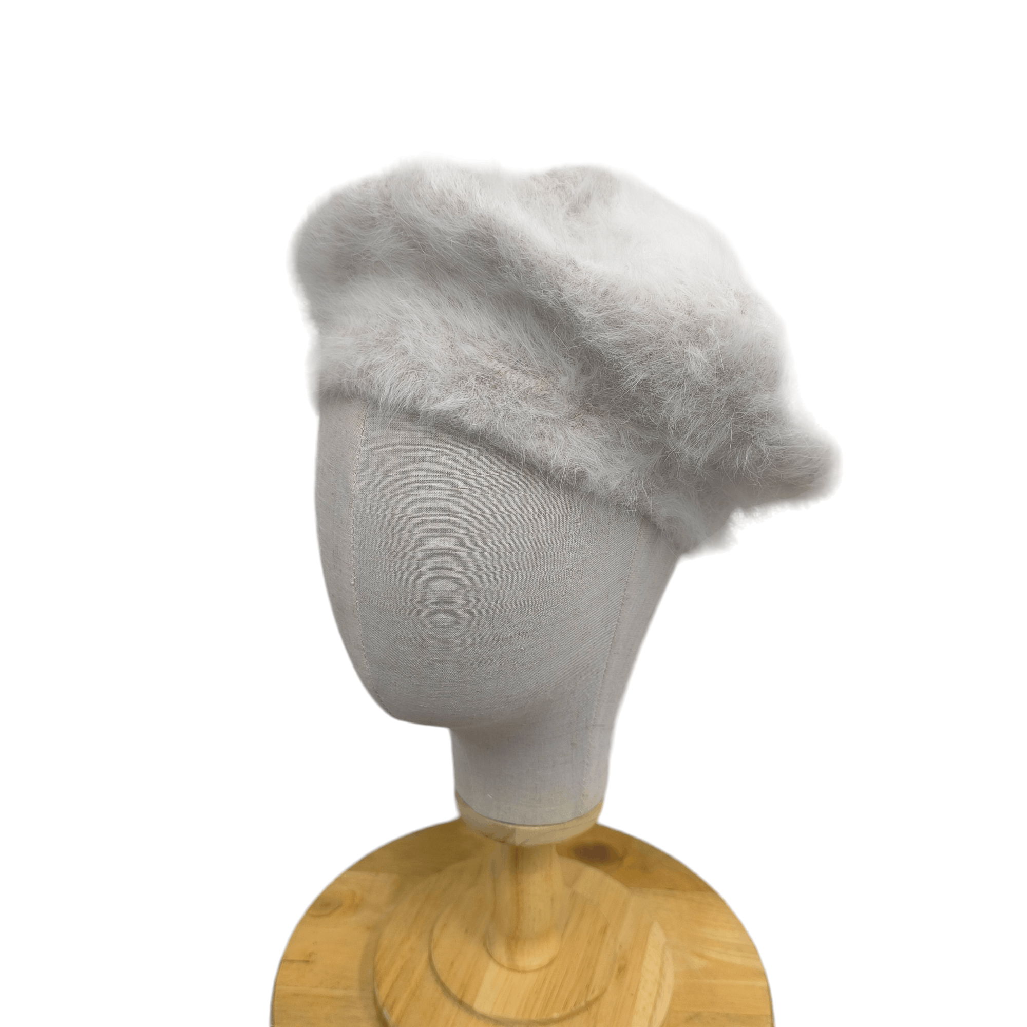 Japanese Brand 🌟Japanese brand kastane fur mohair beret hat Size ONE SIZE - 1 Thumbnail
