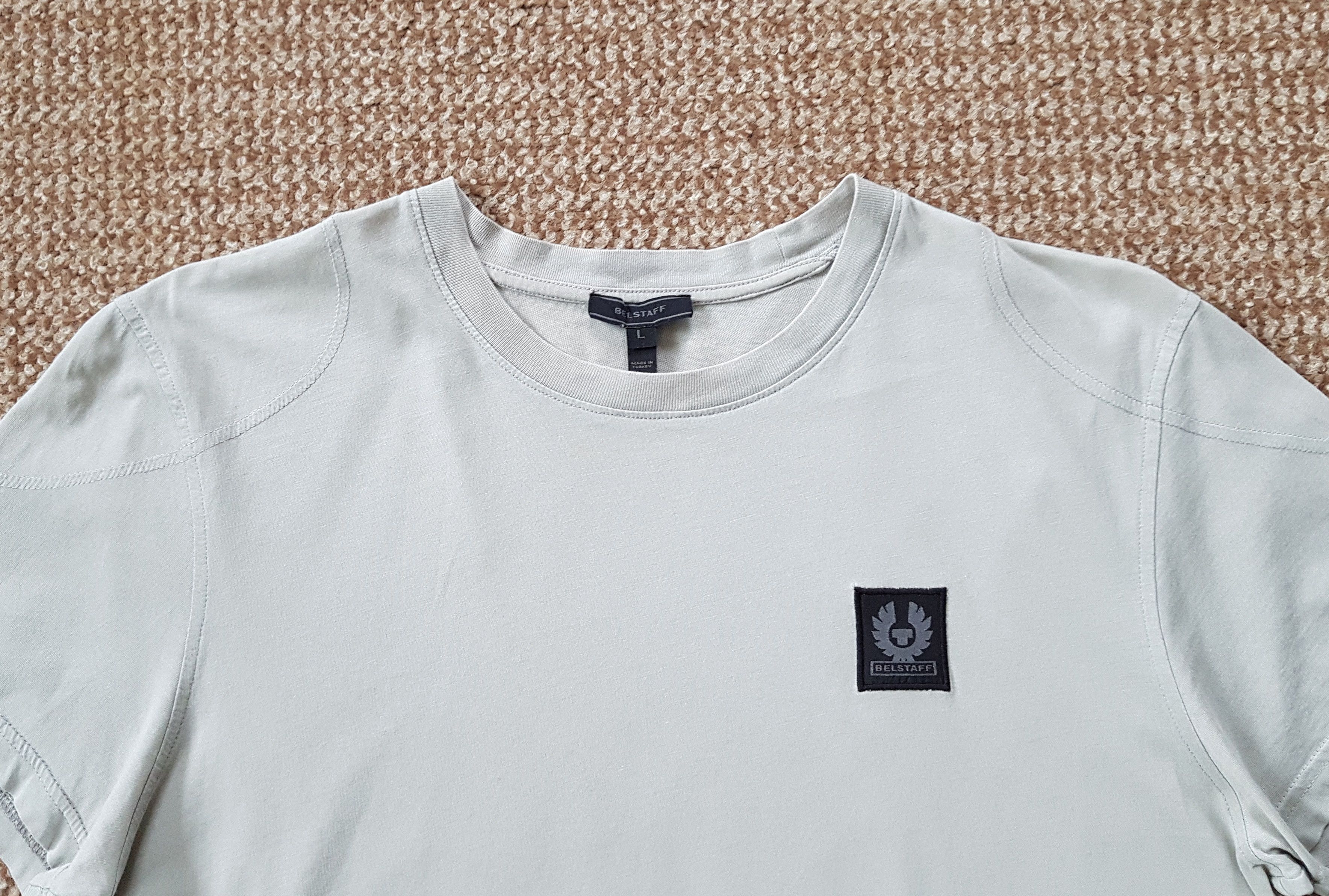 Belstaff Belstaff T Shirt Short Sleeve sz L Size US L / EU 52-54 / 3 - 2 Thumbnail