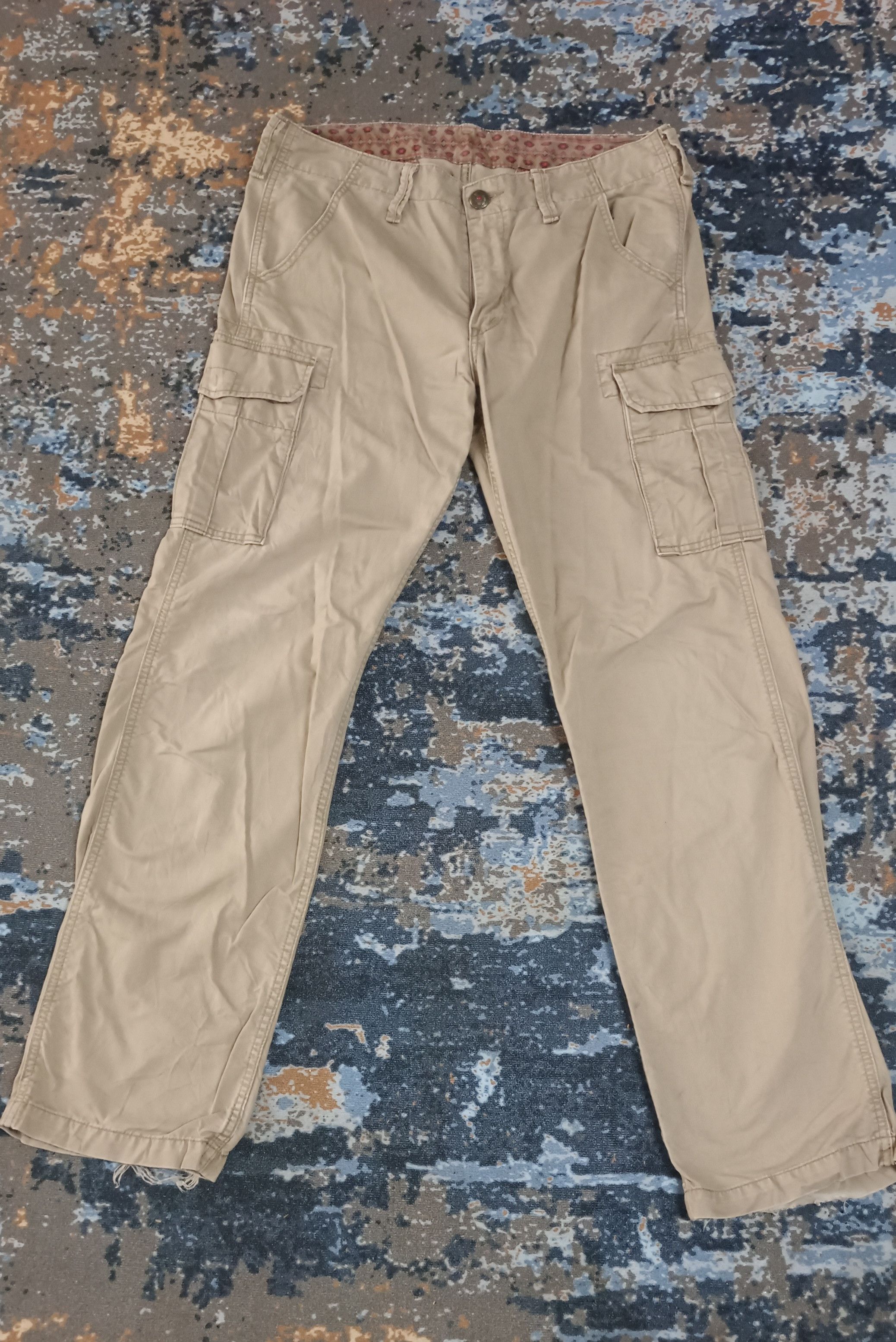 Edwin × Japanese Brand × Vintage EXCLUSIVE VINTAGE MODEL 90 AN EDWIN CARGO PANTS Size US 36 / EU 52 - 1 Thumbnail