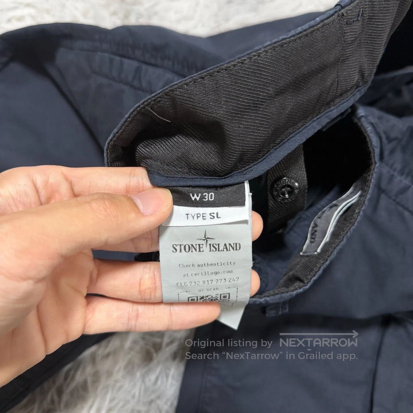 Stone Island Stone Island Washed Cargo Straight Pants. Size US 30 / EU 46 - 5 Thumbnail