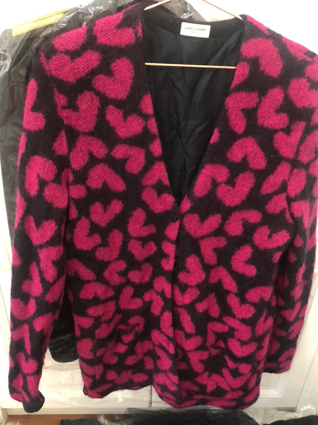 Saint Laurent Paris Saint Laurent Paris Love knitted sweater Size US XS / EU 42 / 0 - 1 Thumbnail