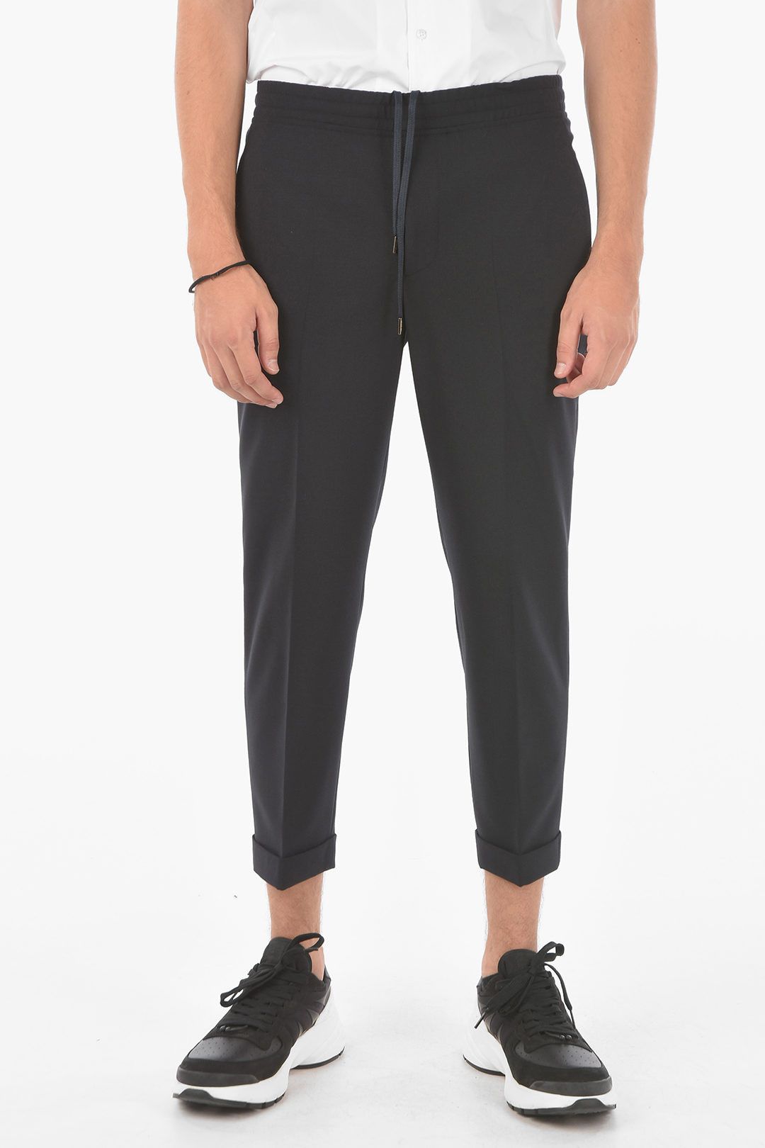 image of Neil Barrett Og1Mm1223 Pant In Blue, Men's (Size 28)