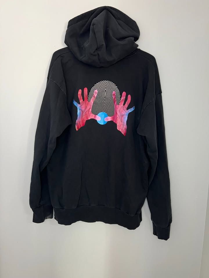 Diesel Diesel Graphic Black Mens Hoodie Size US XL / EU 56 / 4 - 2 Thumbnail
