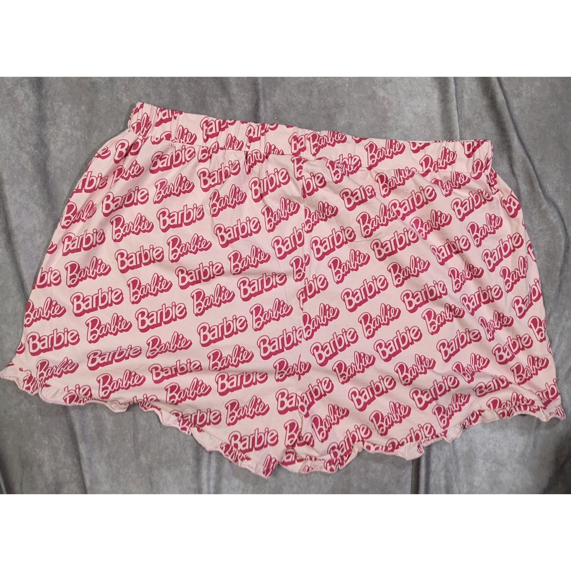 Other Barbie X Skinnydip Pink Lounge/Pajama Shorts Size 39" - 6 Thumbnail