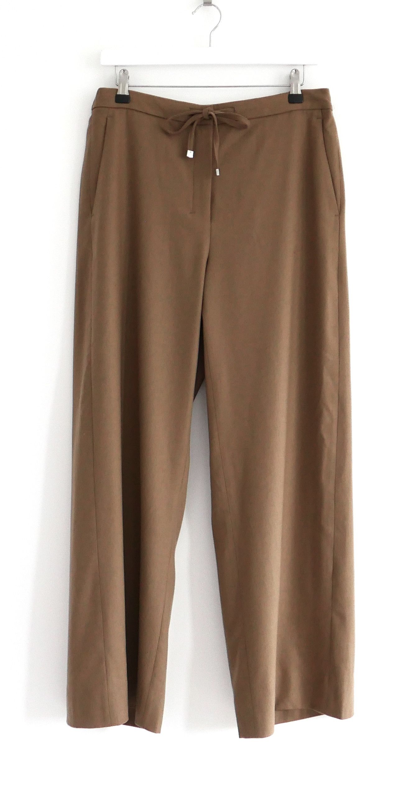 Max Mara ’S MaxMara Floria Wool Jogger Trousers Camel Size 34" / US 12 / IT 48 - 1 Thumbnail