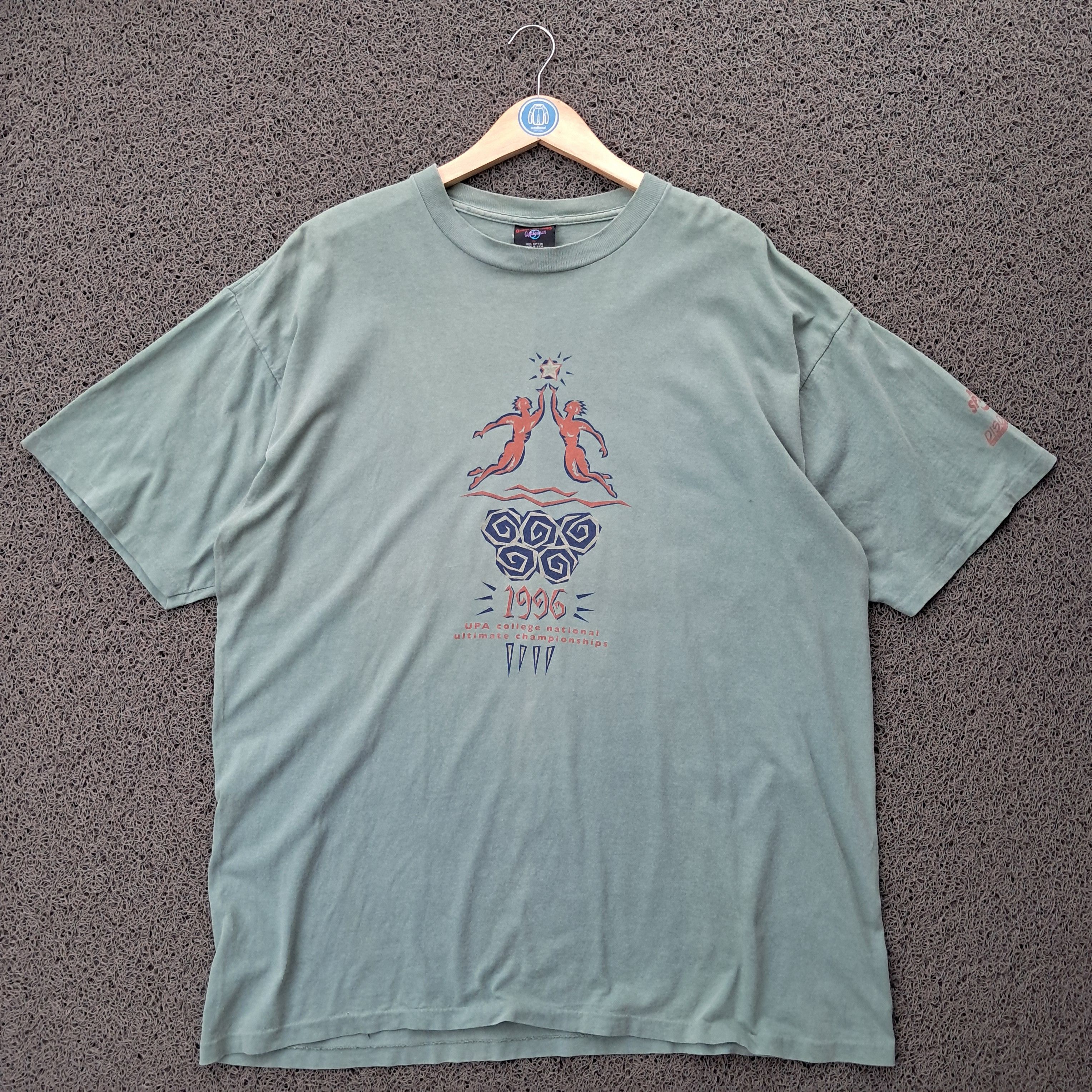 Vintage Vintage Tee UPA College National Ultimate Championship Size US XL / EU 56 / 4 - 1 Thumbnail