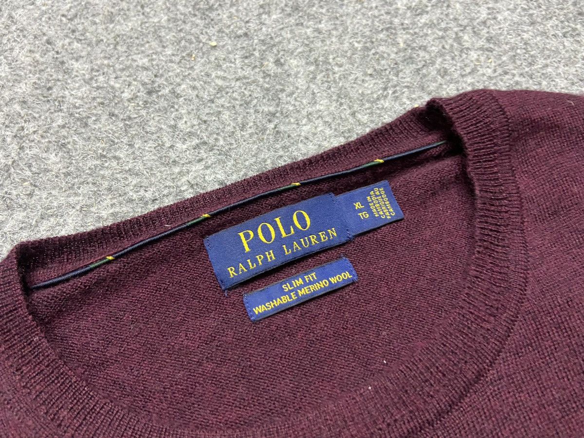 Polo Ralph Lauren Polo Ralph Lauren Merino Wool Crev neck pullover Size US XL / EU 56 / 4 - 6 Thumbnail