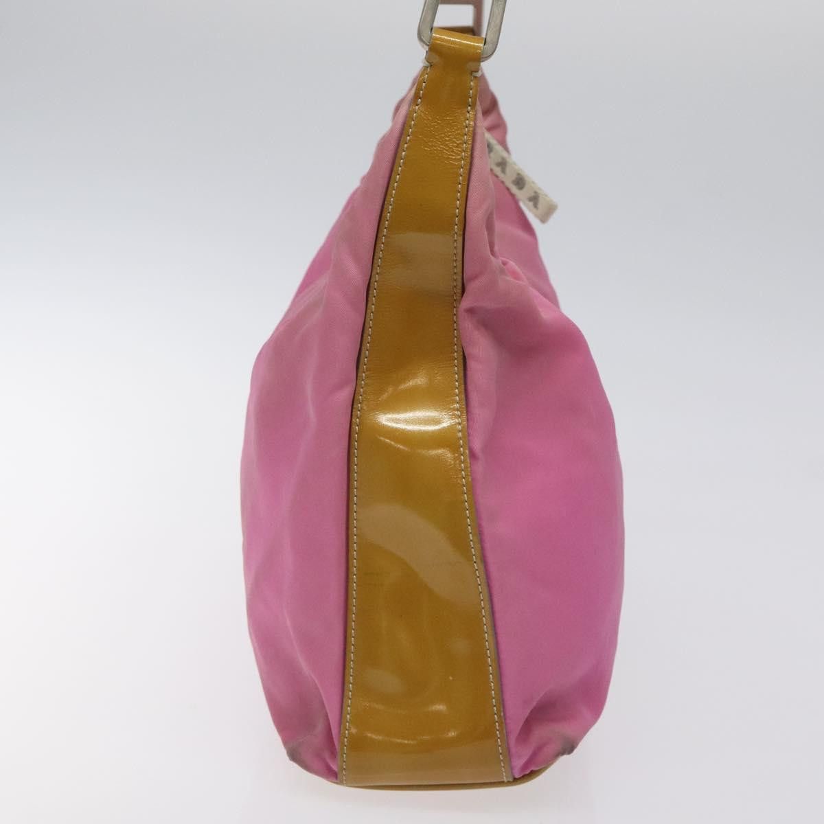 Prada PRADA Shoulder Bag Nylon Pink Silver Size ONE SIZE - 4 Thumbnail