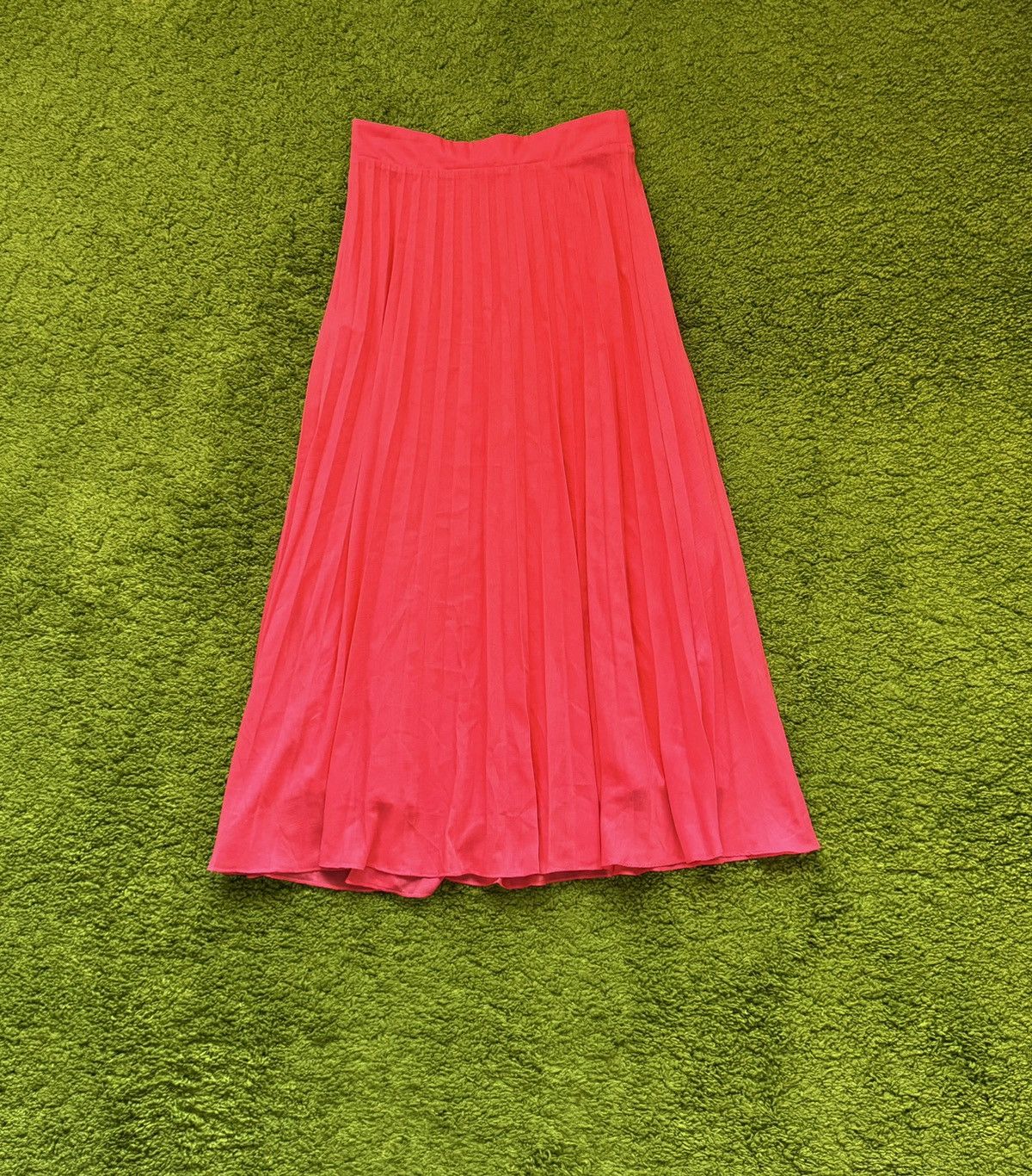 Designer × Sezane Sezane oldmoney style plisse maxi skirt Size 26" / US 2 / IT 38 - 1 Thumbnail
