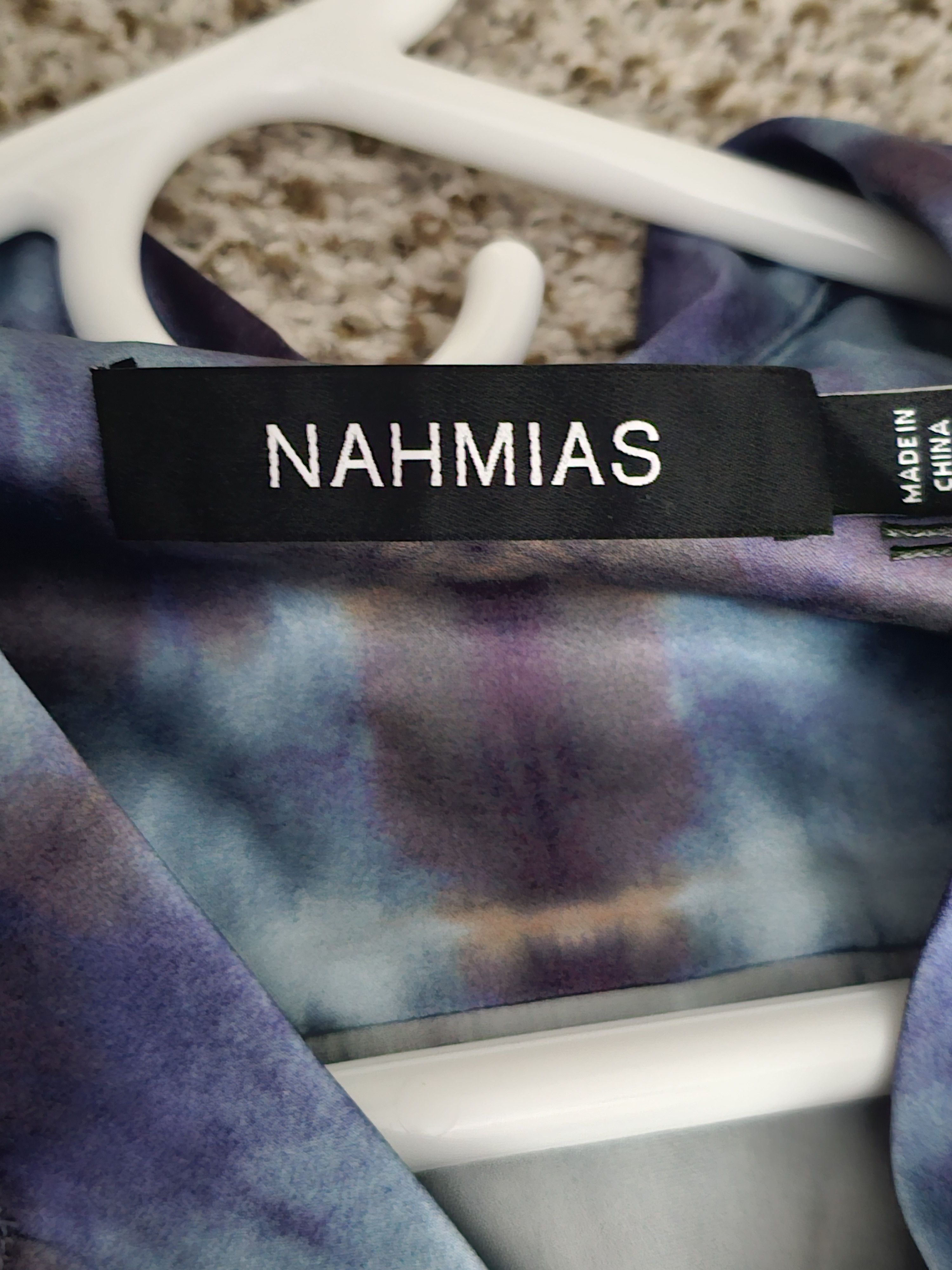 Nahmias Nahmias Tye Dye Miracle Academy Silk Shirt Size US M / EU 48-50 / 2 - 7 Thumbnail