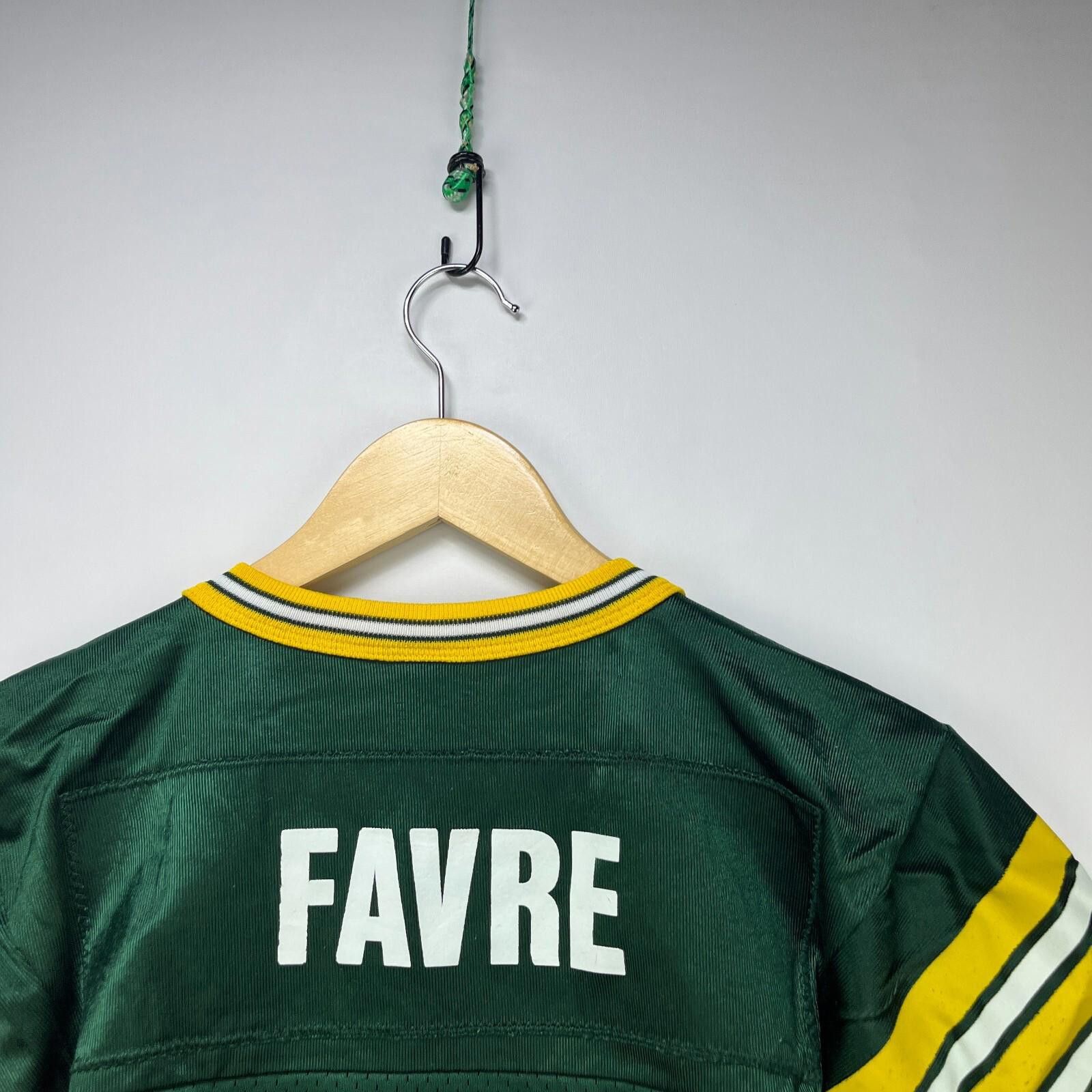 Champion Vintage 90s Green Bay Packers Brett Favre Jersey Youth Small Size ONE SIZE - 4 Thumbnail