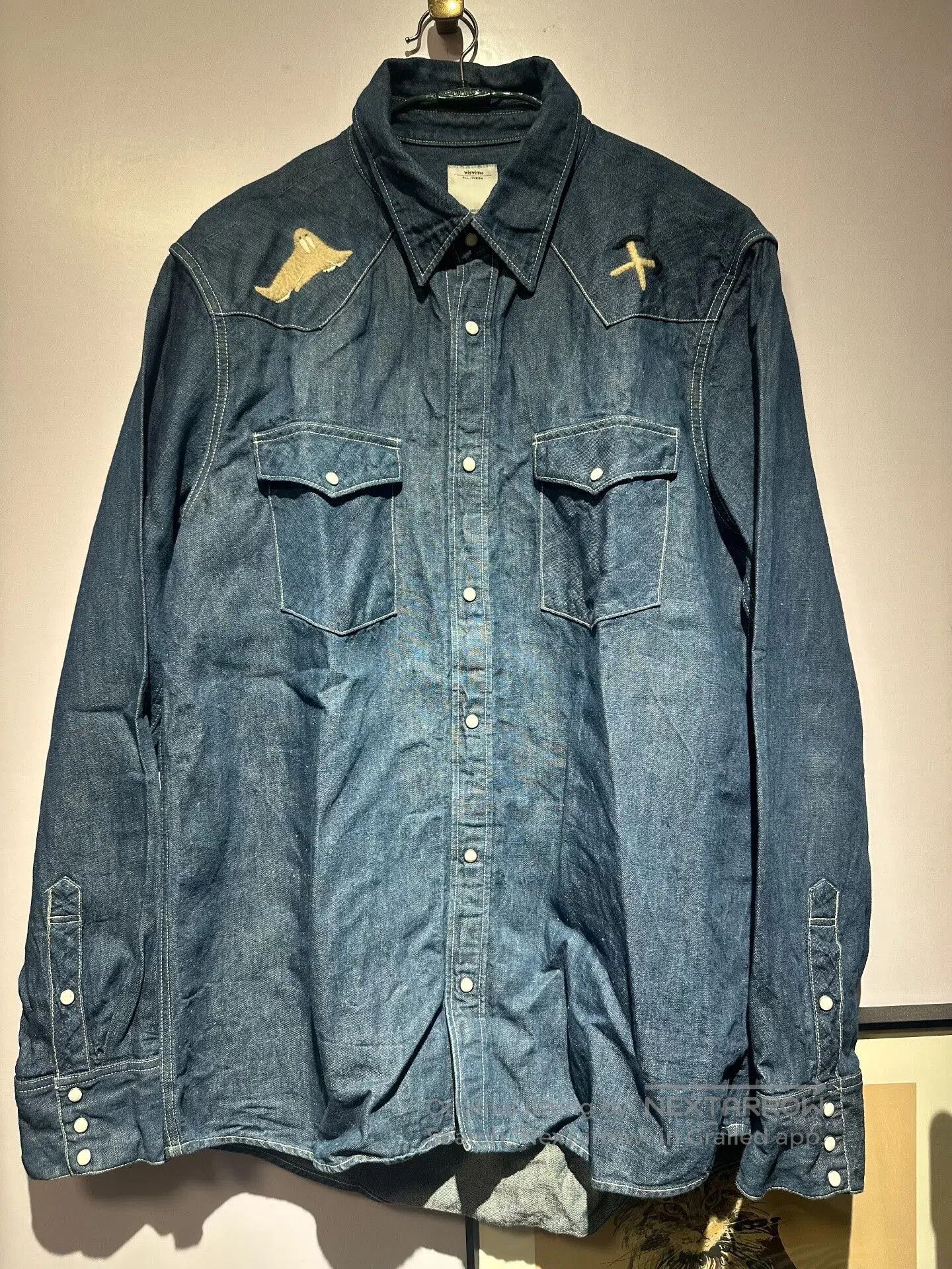 Visvim VISVIM ALASKA Denim Shirt Size 4. Size US XL / EU 56 / 4 - 1 Thumbnail