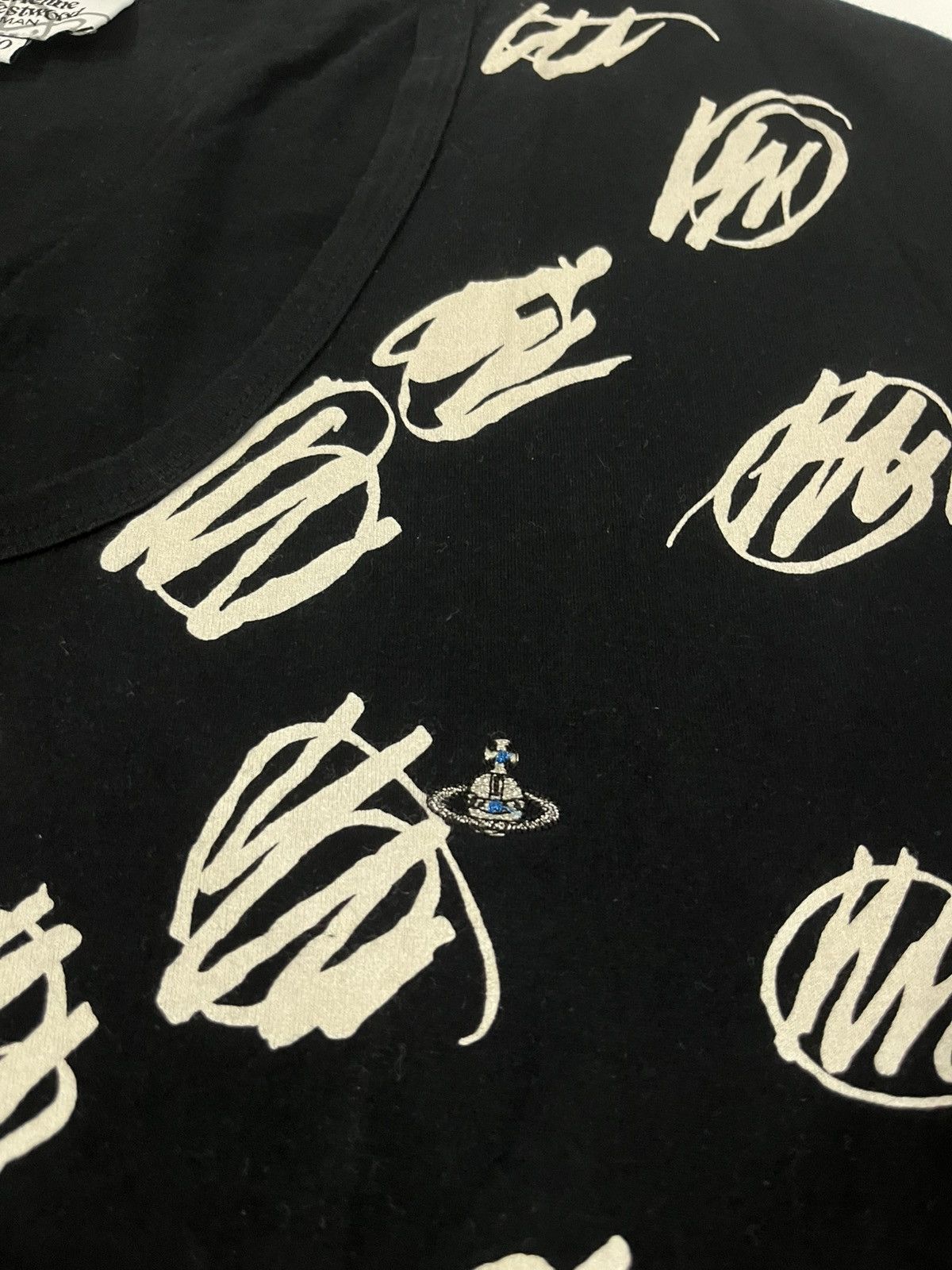 Designer × Vivienne Westwood vivienne westwood orb black tee Size US M / EU 48-50 / 2 - 5 Thumbnail