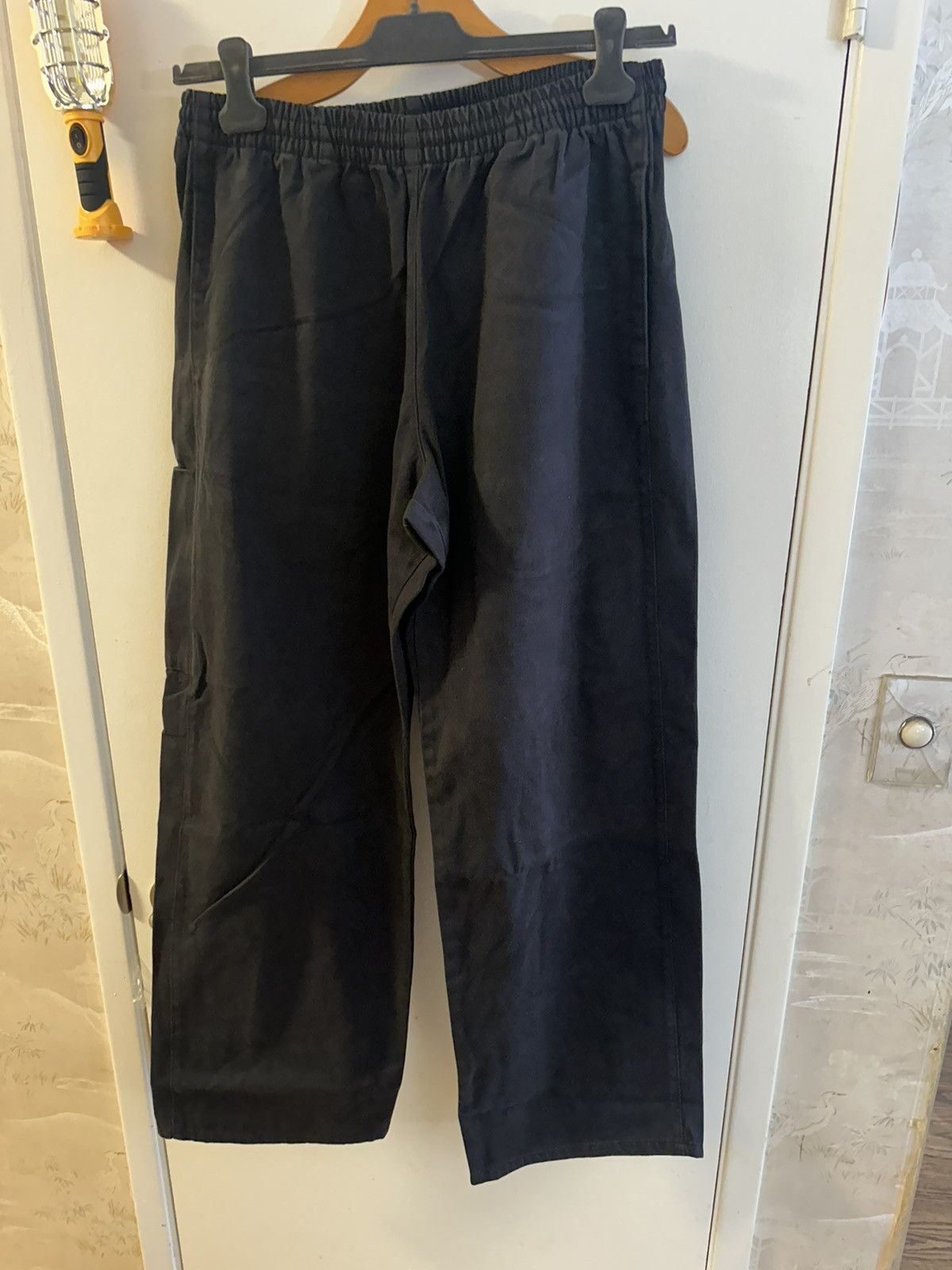 Gap Yeezy gap mainline sateen cargos black size large Size US 34 / EU 50 - 1 Thumbnail