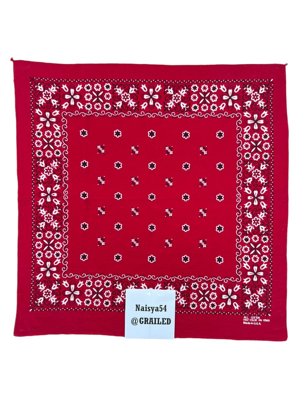Other Paislee Handkerchief Neckerchief Bandana Pocketsquare Size ONE SIZE - 6 Thumbnail