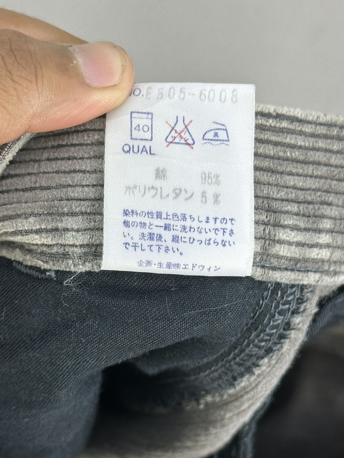 Edwin Edwin Faded Corduroy Pants Size US 32 / EU 48 - 15 Thumbnail