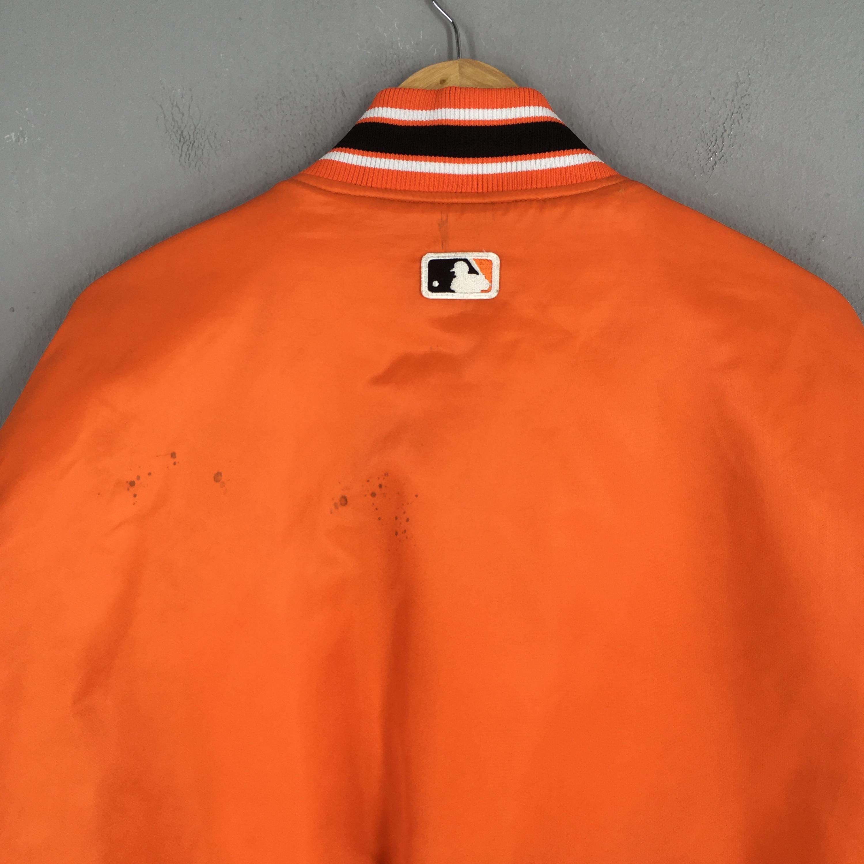 MLB Vintage 90s Baltimore Orioles MLB Satin Jacket Large Size US L / EU 52-54 / 3 - 9 Thumbnail