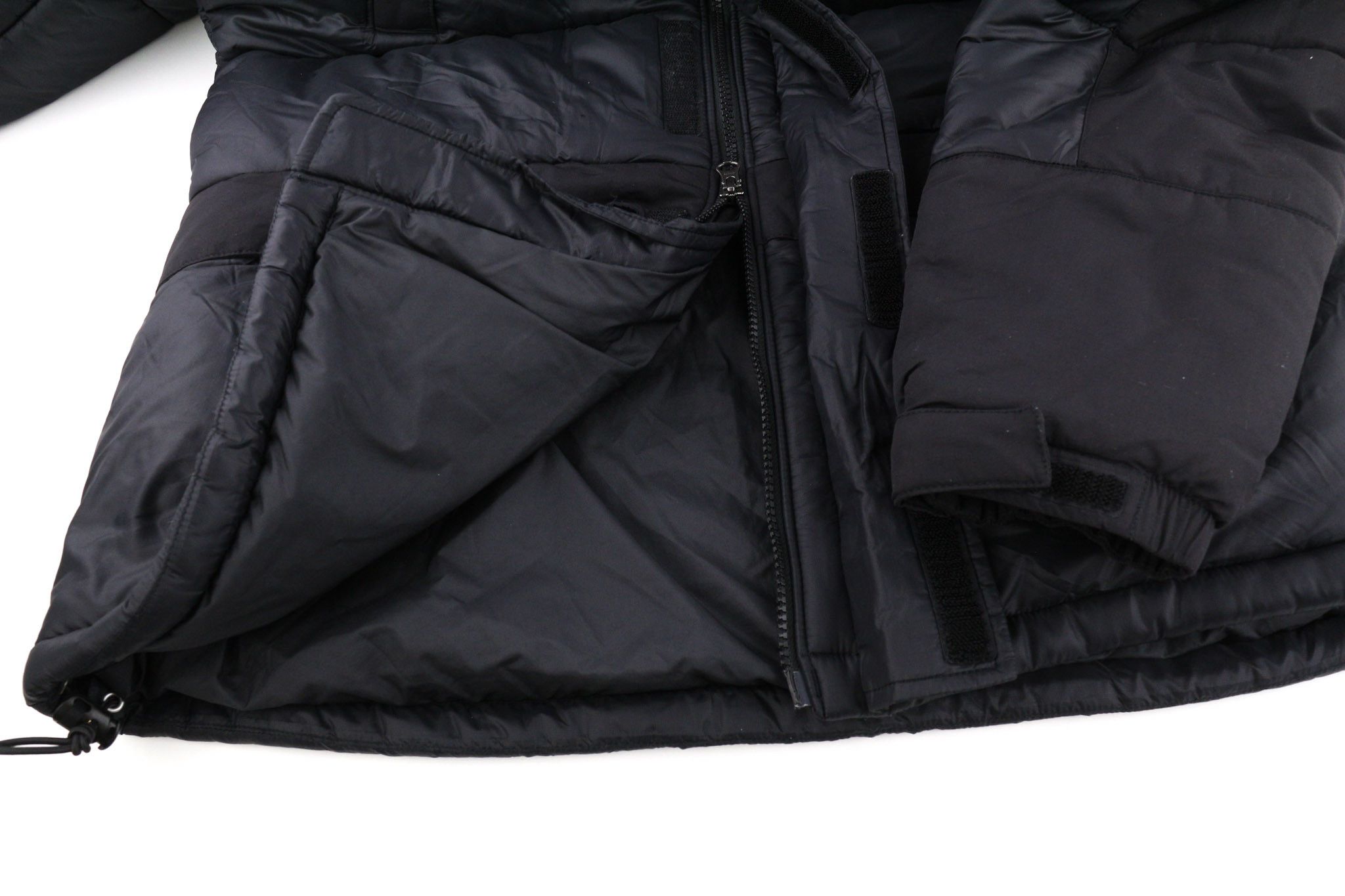 The North Face M Unisex Black Insulation Hooded Zipper Puffer Jacket 81687 Size US M / EU 48-50 / 2 - 6 Thumbnail