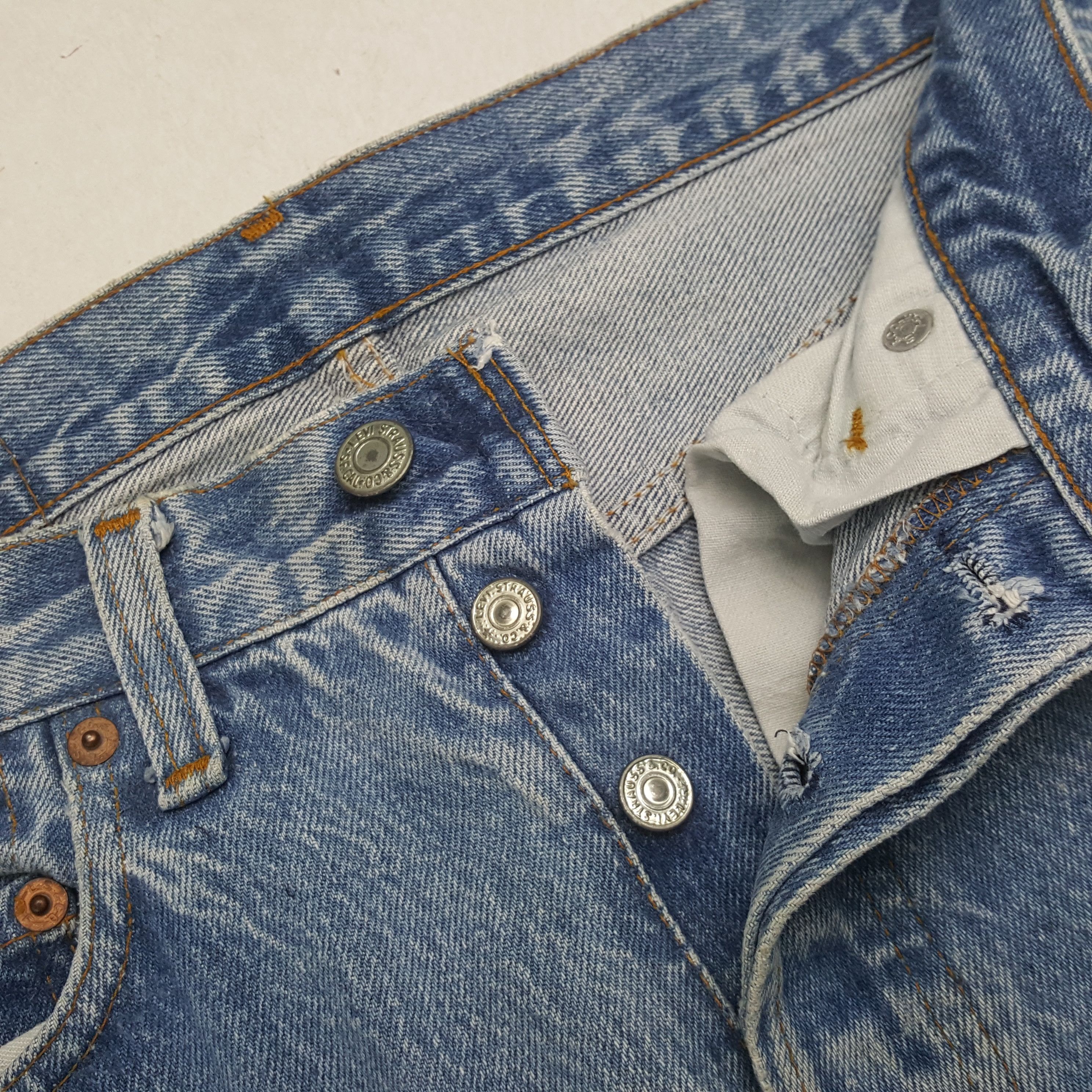 Levi's Vintage Levi's 501 American Style Denim Jeans RR15 Size US 29 - 12 Thumbnail