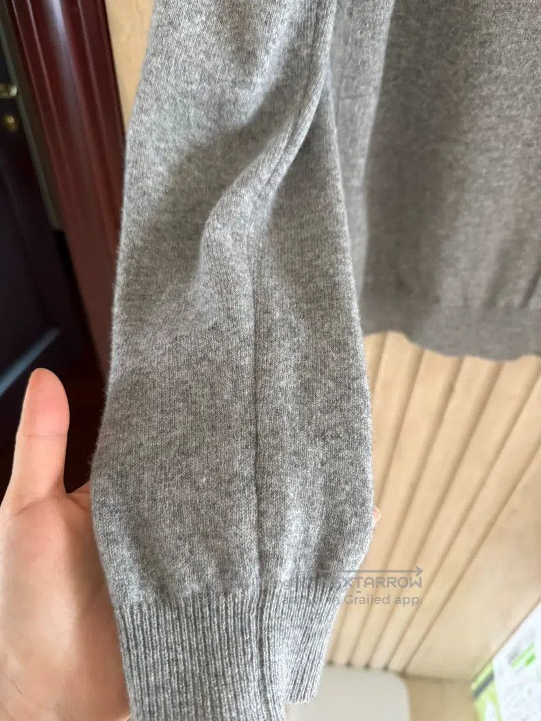 Comme des Garcons Comme Des Garcons Gray Wool Cardigan, L size, Classic Whit Size L / US 10 / IT 46 - 4 Thumbnail