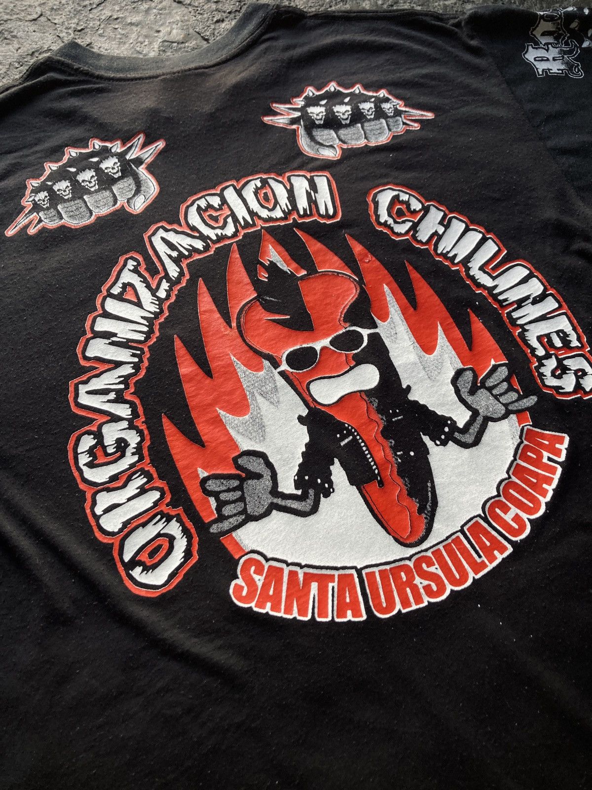 Band Tees × Vintage Vintage 90s Mexican Rock Bands Primer Bautizo AOP Size US L / EU 52-54 / 3 - 11 Thumbnail