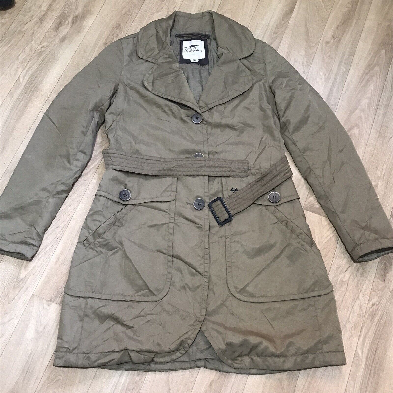 Burberry THOMAS BURBERRY trench coat vintage jacket cotton Belted Size S / US 4 / IT 40 - 7 Thumbnail
