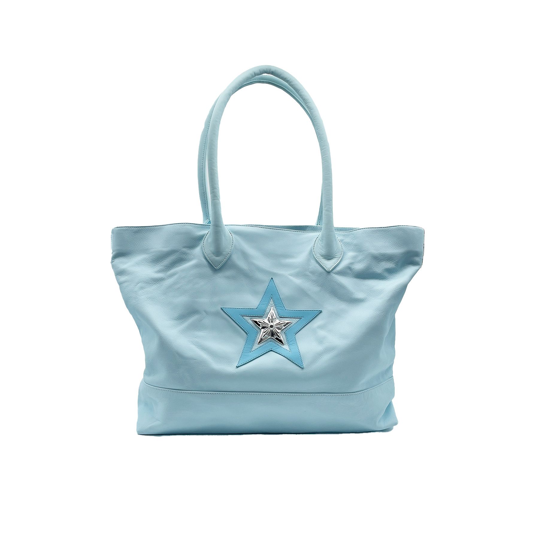 Chrome Hearts Chrome Hearts Star Patch Baby Blue Tote Bag Size ONE SIZE - 1 Thumbnail