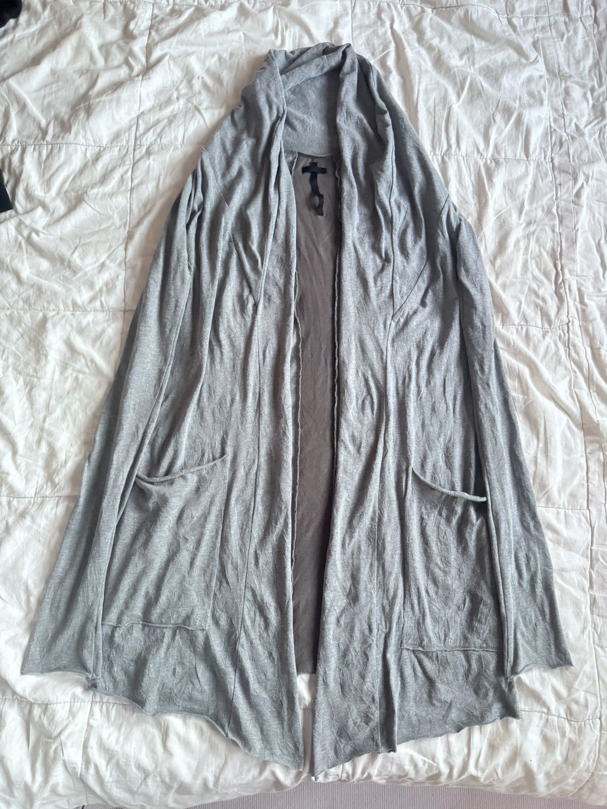 Le Grande Bleu (L.G.B.) L.G.B. Back Cross Hoodie Grey Size 0 (XS-S) Size US S / EU 44-46 / 1 - 2 Thumbnail