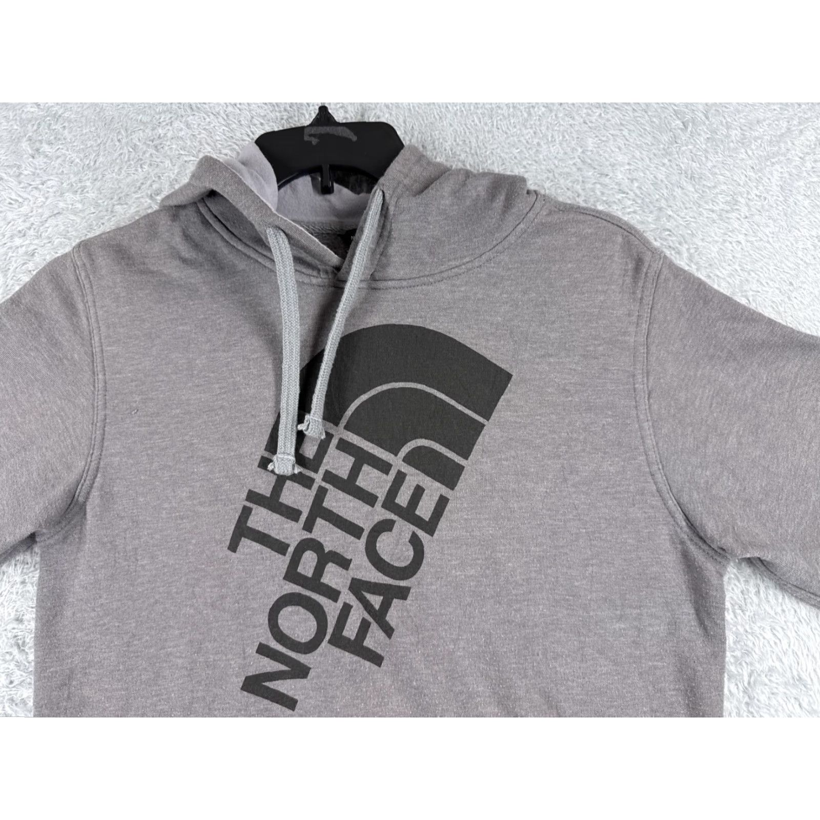 The North Face The North Face Mens Hoodie Sweatshirt Gray Logo Front Cotton Blend Pullover Hooded S Traditional Regular Fit Sports Theme Size US S / EU 44-46 / 1 - 4 Thumbnail
