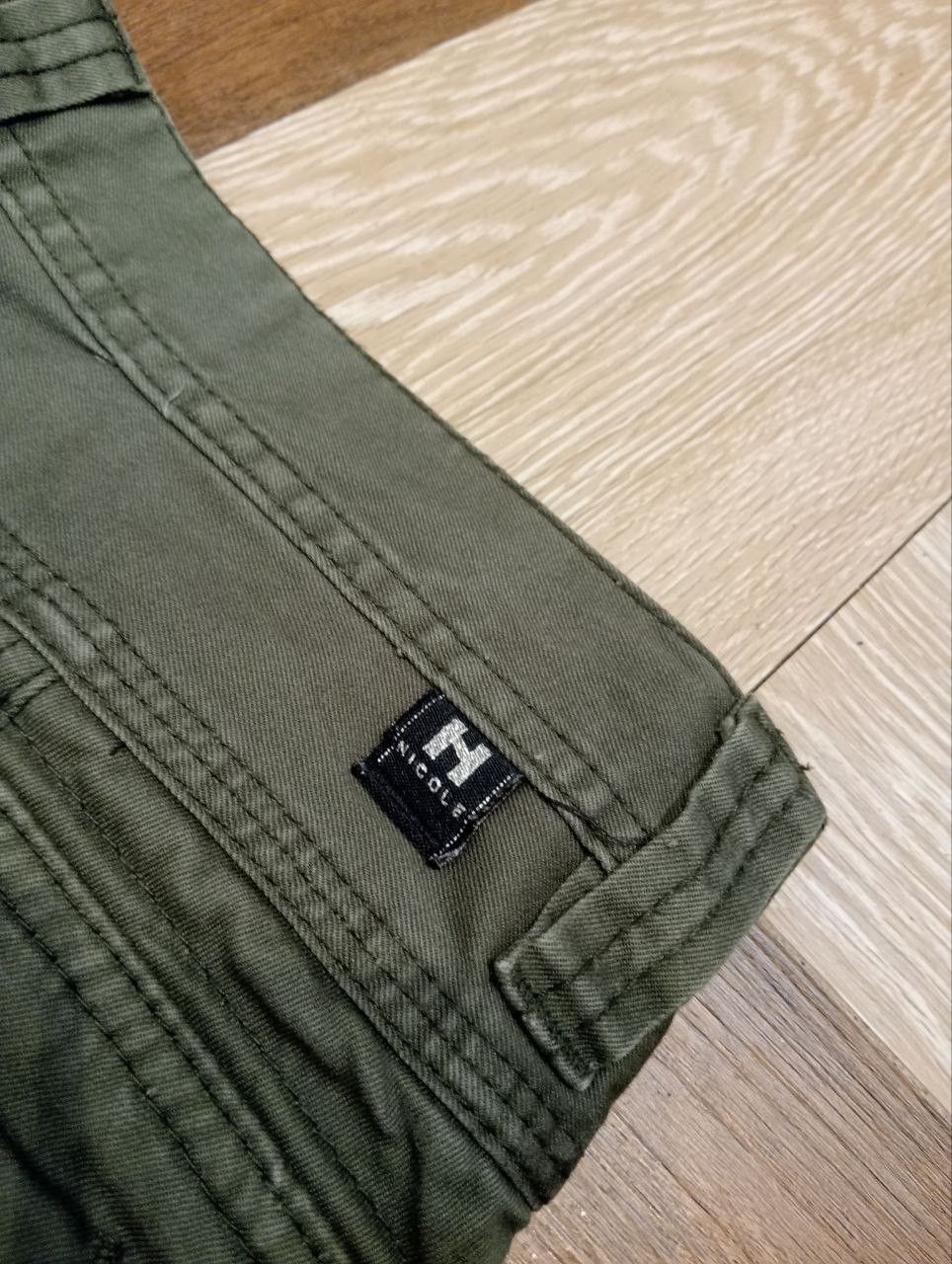 HIDEAWAYS JAPANESE HIDEAWAYS NICOLE MULTIPOCKET BANDAGE FLARED PANTS Size US 35 - 12 Thumbnail