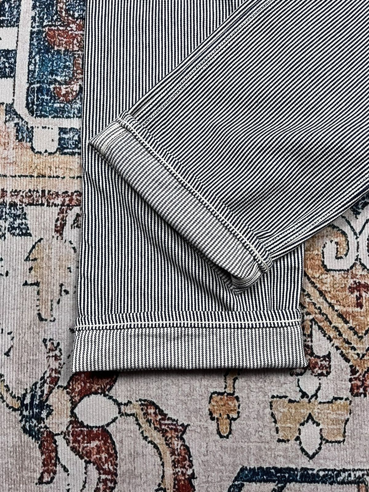 Orslow Vtg Orslow Carpenter Pants Striped Size US 32 / EU 48 - 8 Thumbnail