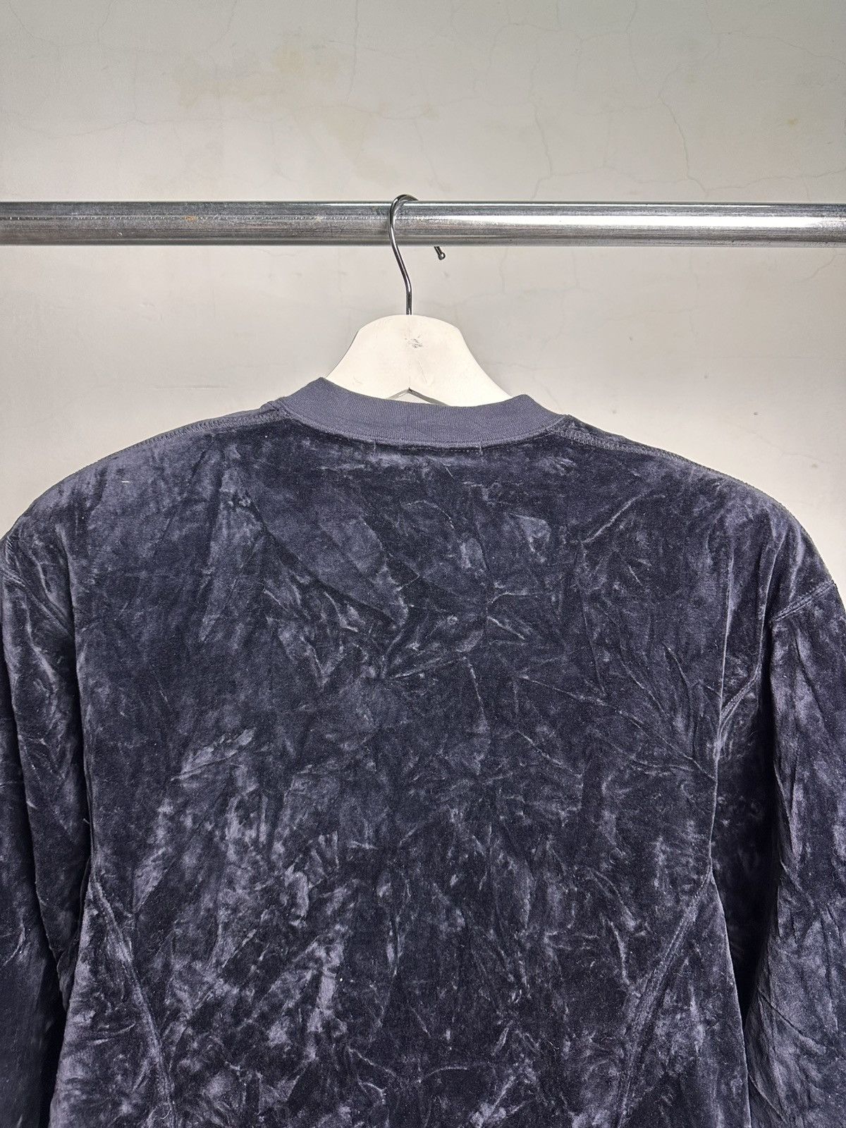 Thierry Mugler Vintage Thierry Mugler Velour Crewneck Sweatshirt Size M / US 6-8 / IT 42-44 - 11 Thumbnail