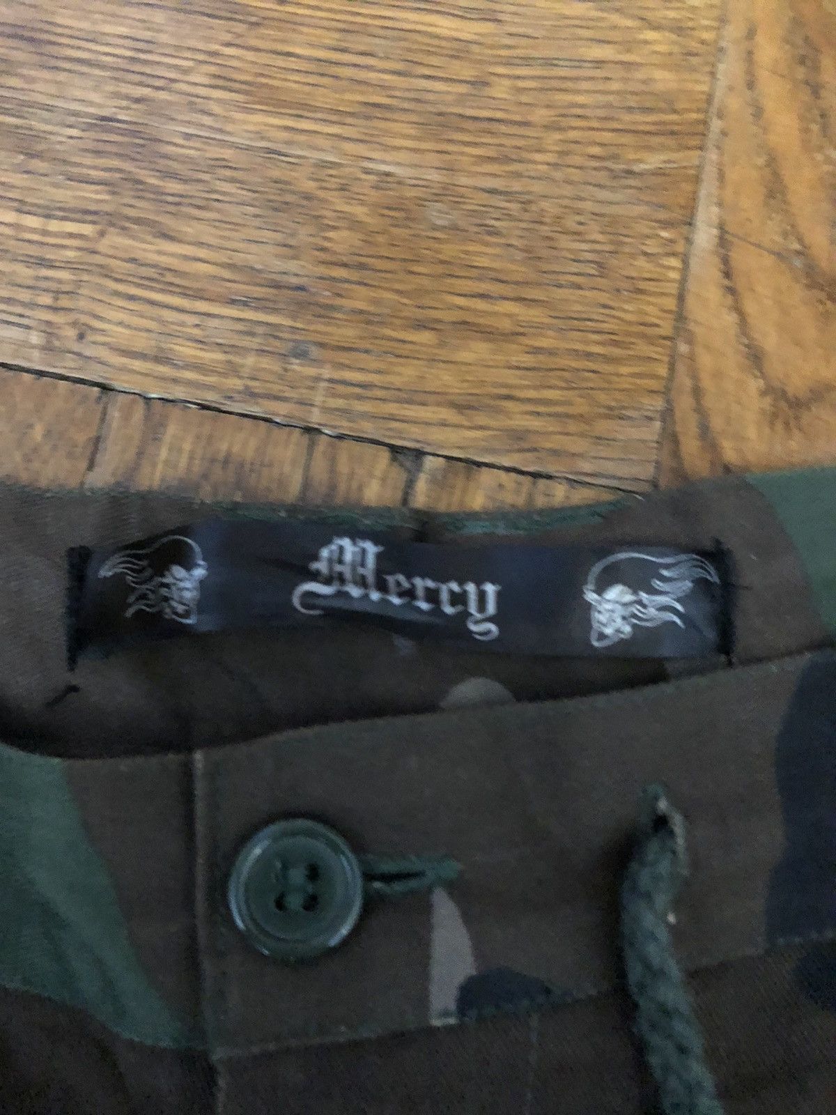 Vintage MERCY Japan Parachute Bondage Crago pants