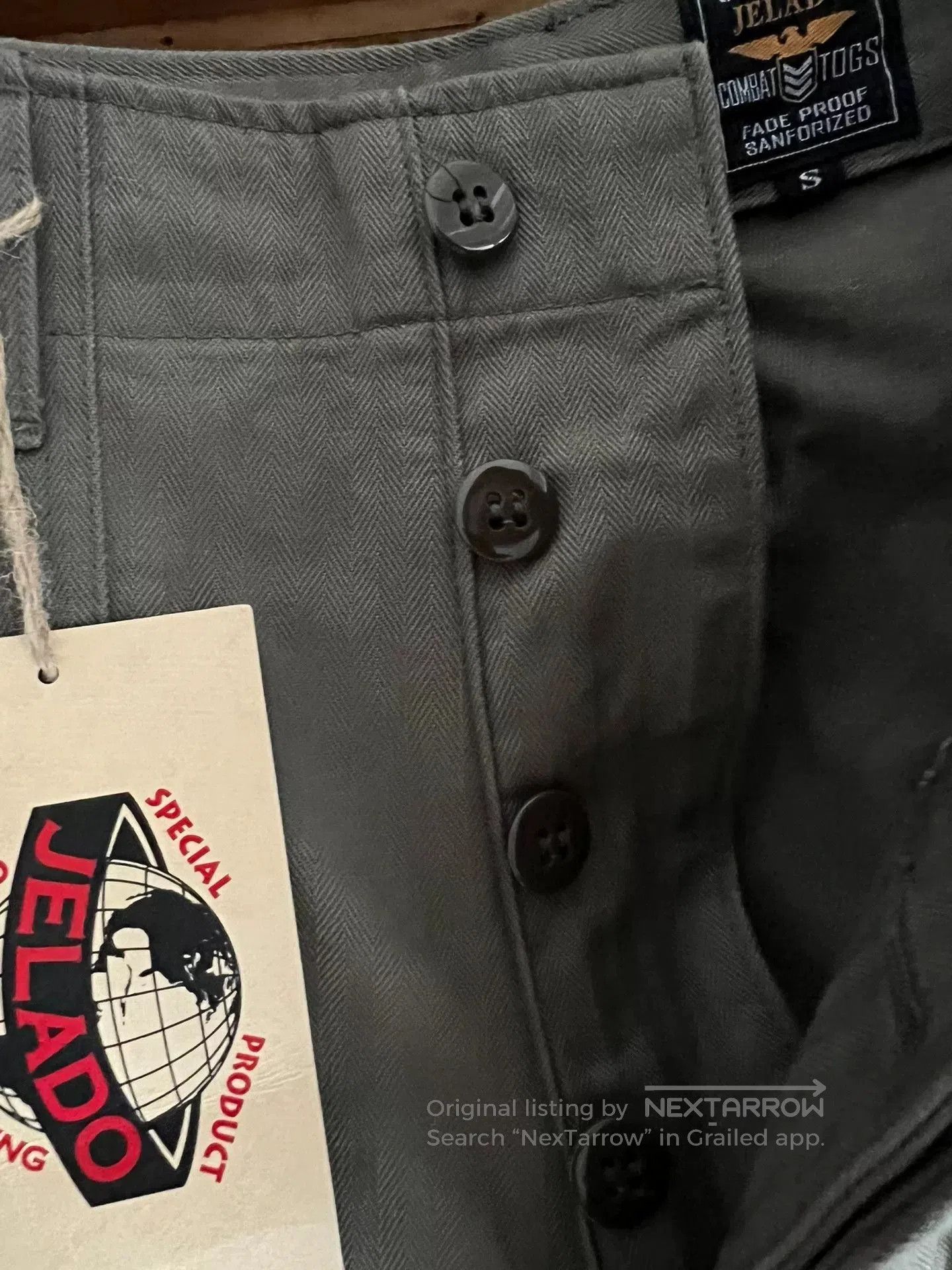 RRL Ralph Lauren Jelado CM47 Baker Pants Vintage Military Style. Size US 32 / EU 48 - 6 Thumbnail