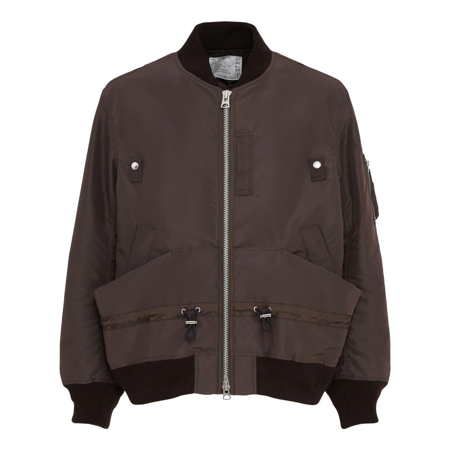 Sacai SACAI Brown Nylon Jacket New & Authentic (Men's size:L;) Size US L / EU 52-54 / 3 - 1 Thumbnail