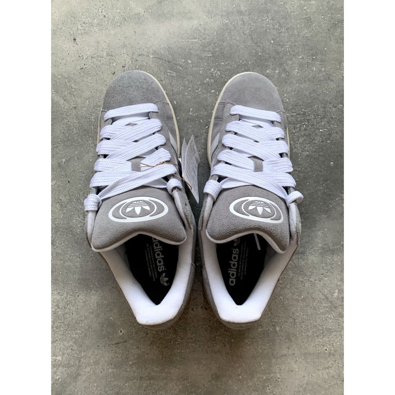 Adidas ADIDAS Campus Sneaker Shirt? (No) | Mens | US 11.5, UK 11, EU 46 | Gray Suede Campus Sneaker 2024 - HQ8707 Size US 11 / EU 44 - 4 Thumbnail