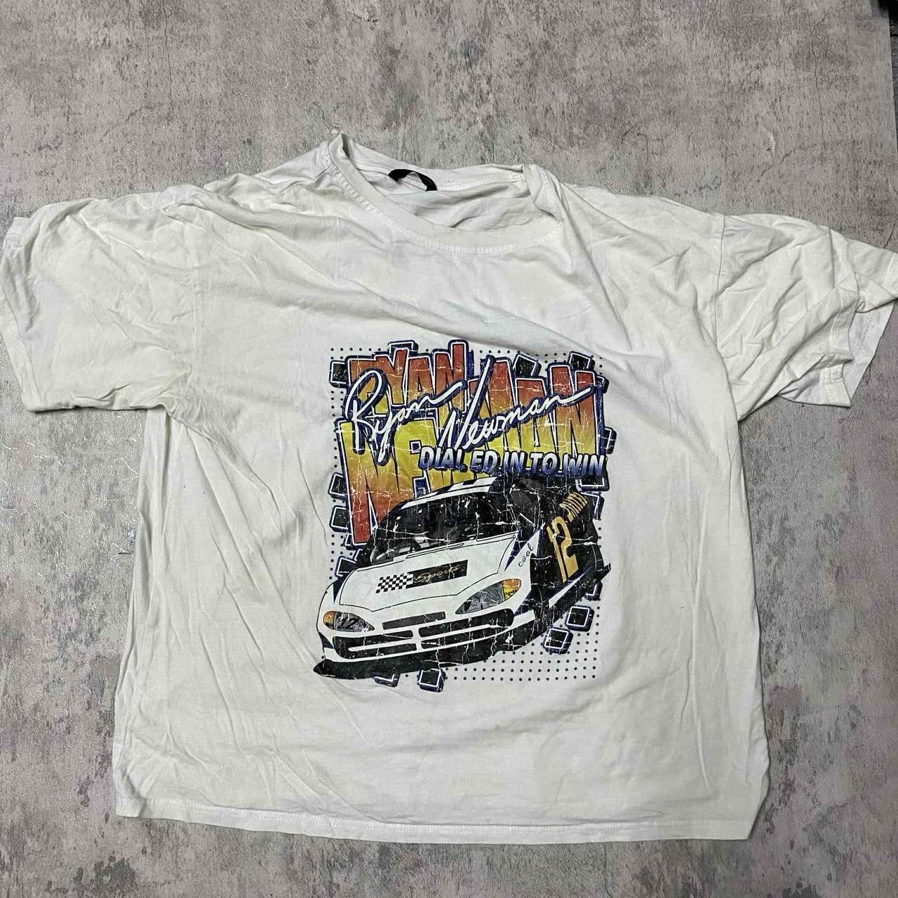 Other White and multi-coloured NASCAR racing shirt racing Size US M / EU 48-50 / 2 - 1 Thumbnail